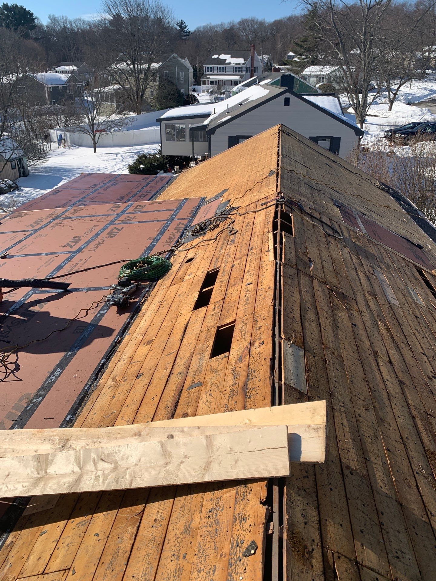 Roof Replacement-Woburn by woodland homeworks