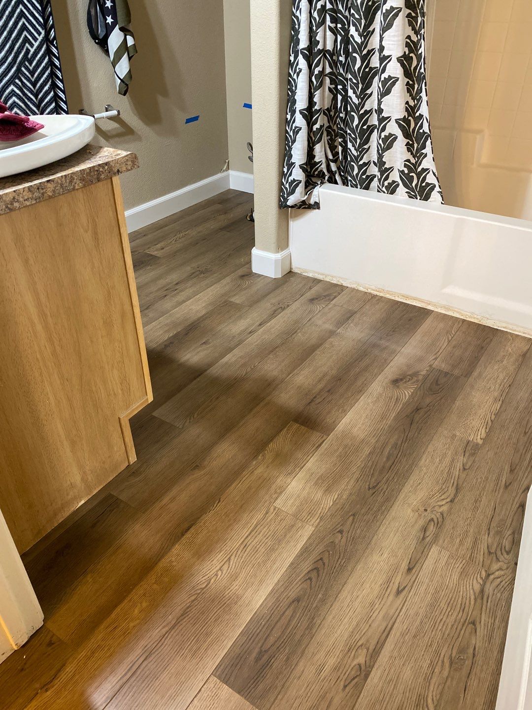Flood damage renovation by Footprints Floors South Sacramento