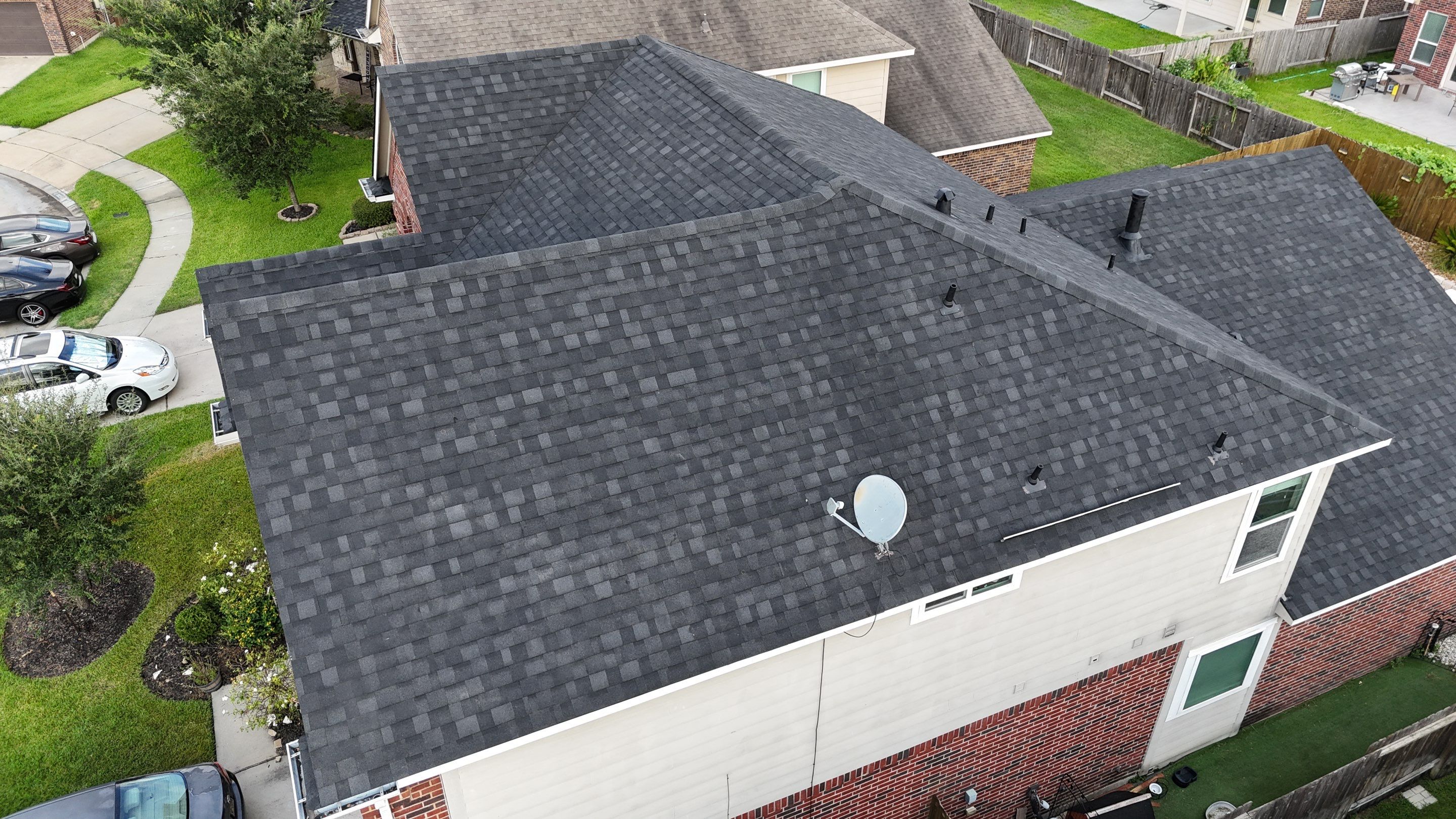 Residential Roofing Installation using IKO Dynasty by Core Four Roofing