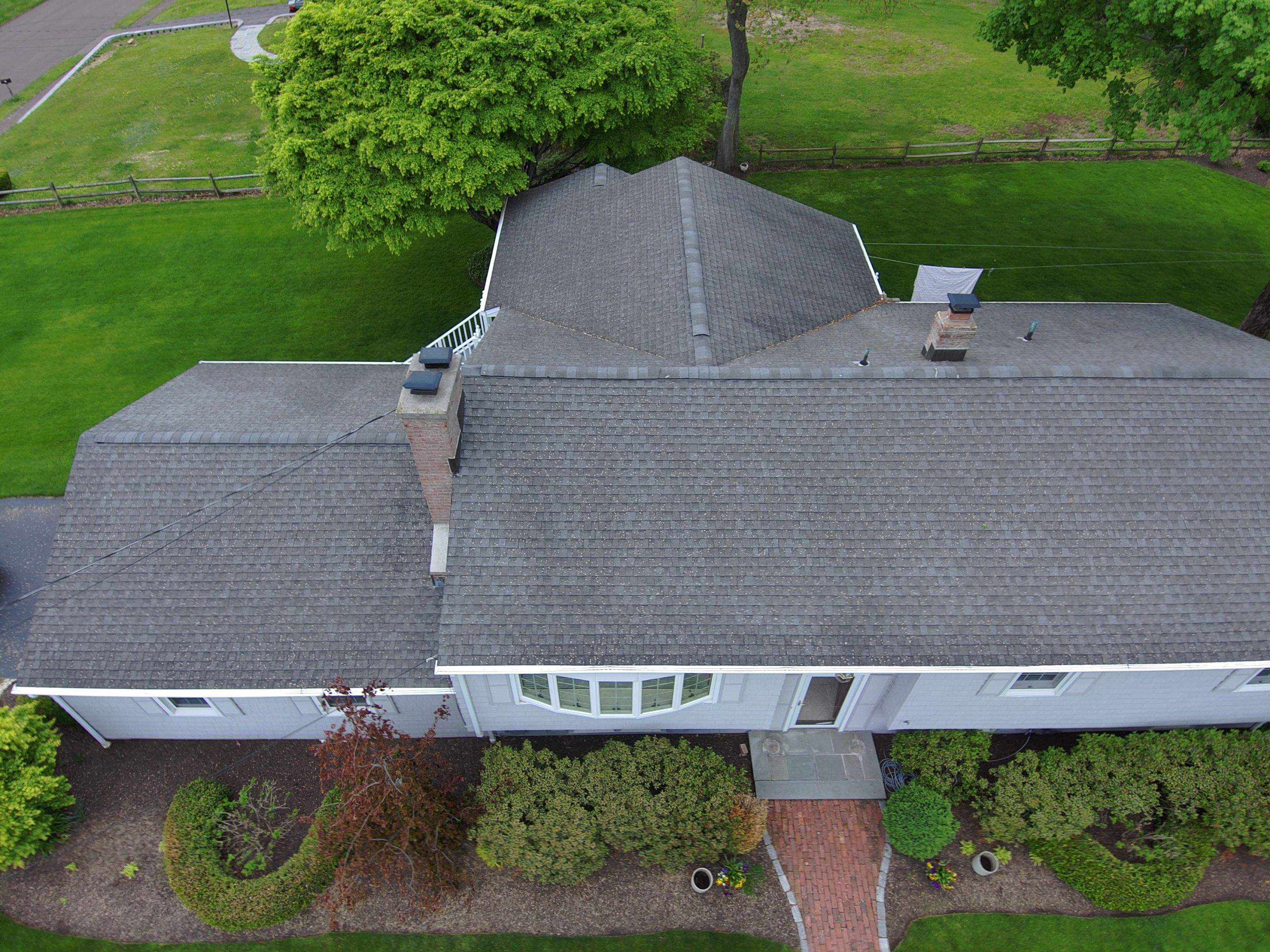 Residential Roof Replacement and Shingle Installation in North Haven by A Plus Exterior
