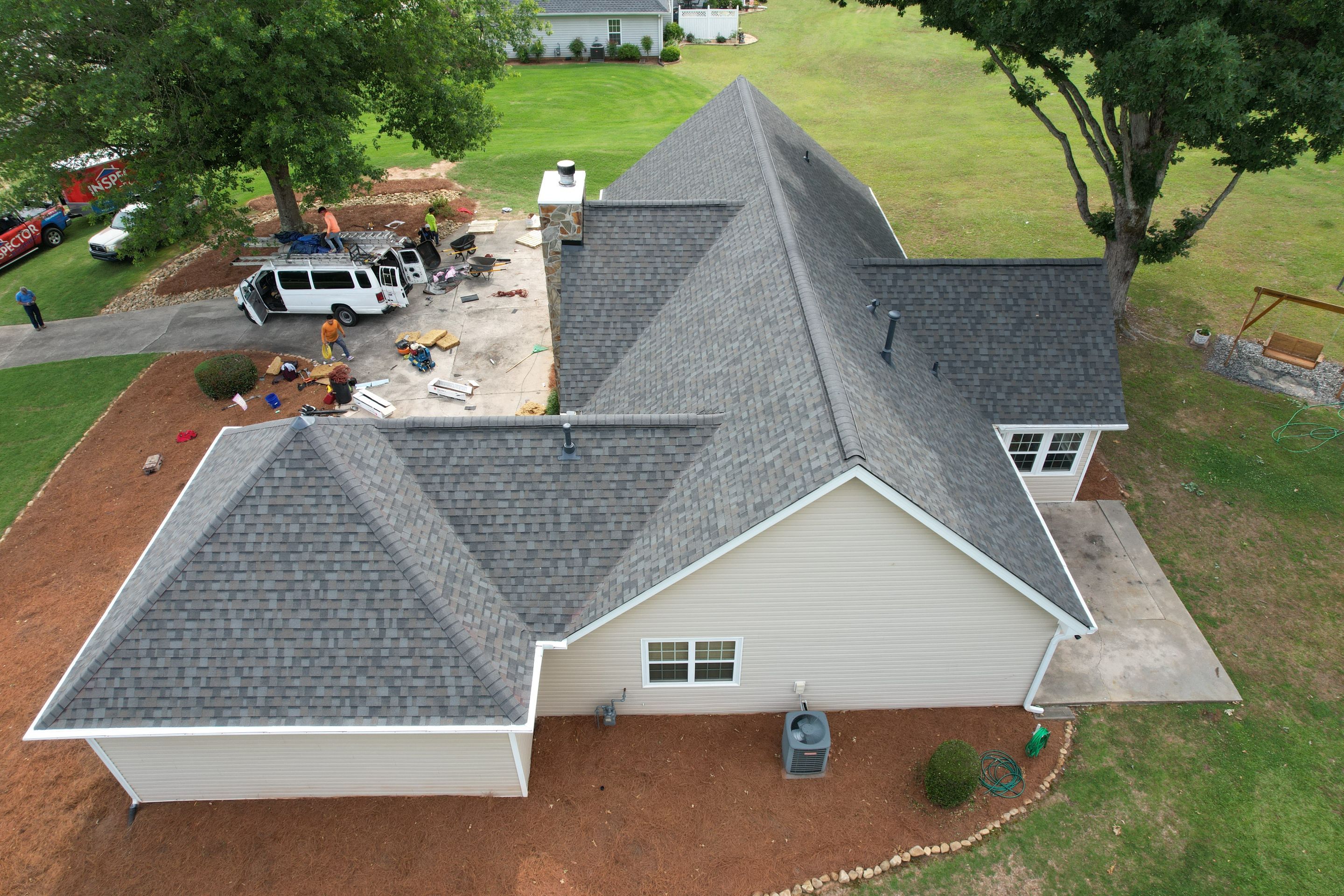 Residential Roofing Installation using Owens Corning by Inspector Roofing and Restoration