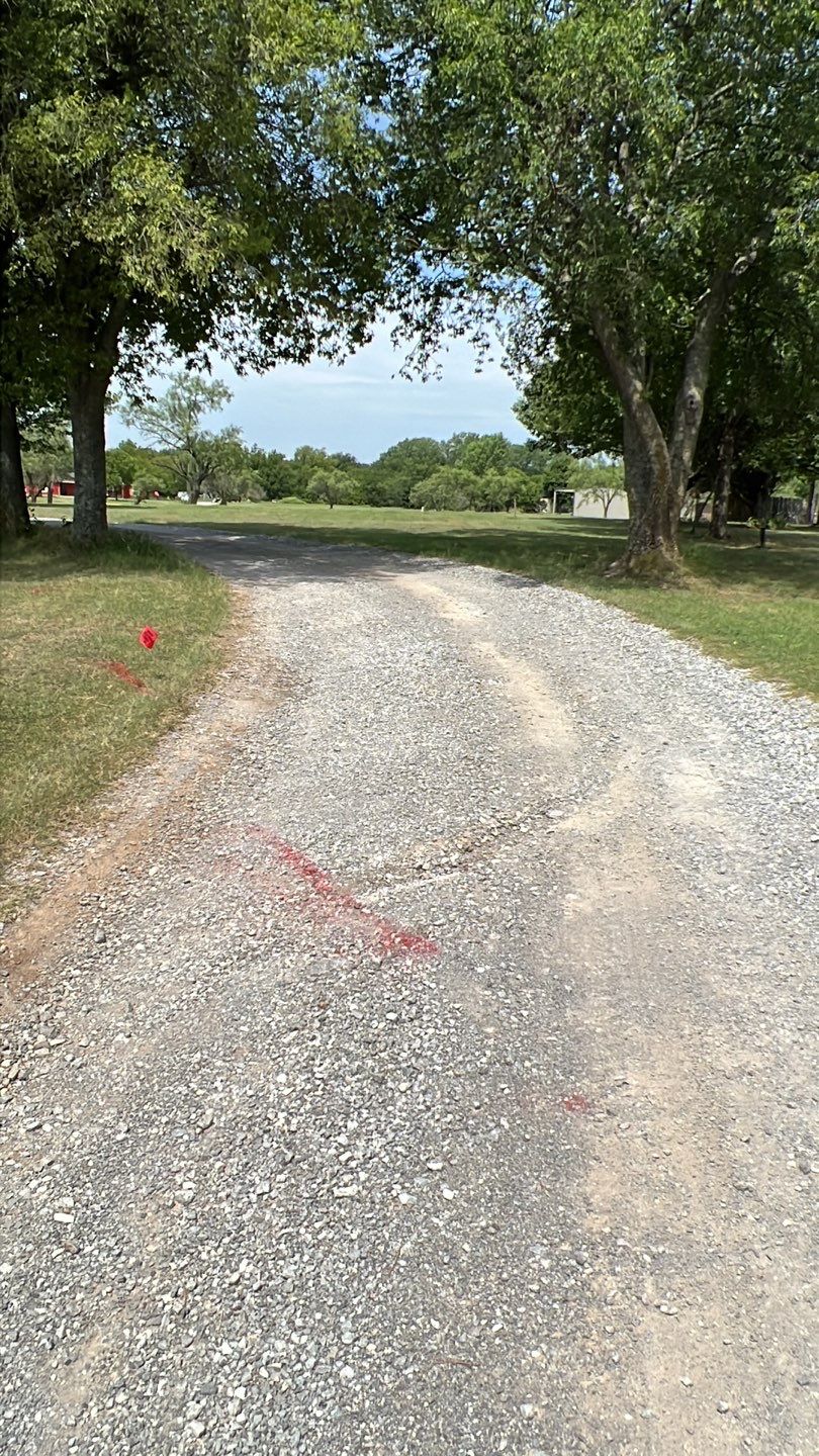 1000' Drive and Patio using Concrete by Clays Services Inc