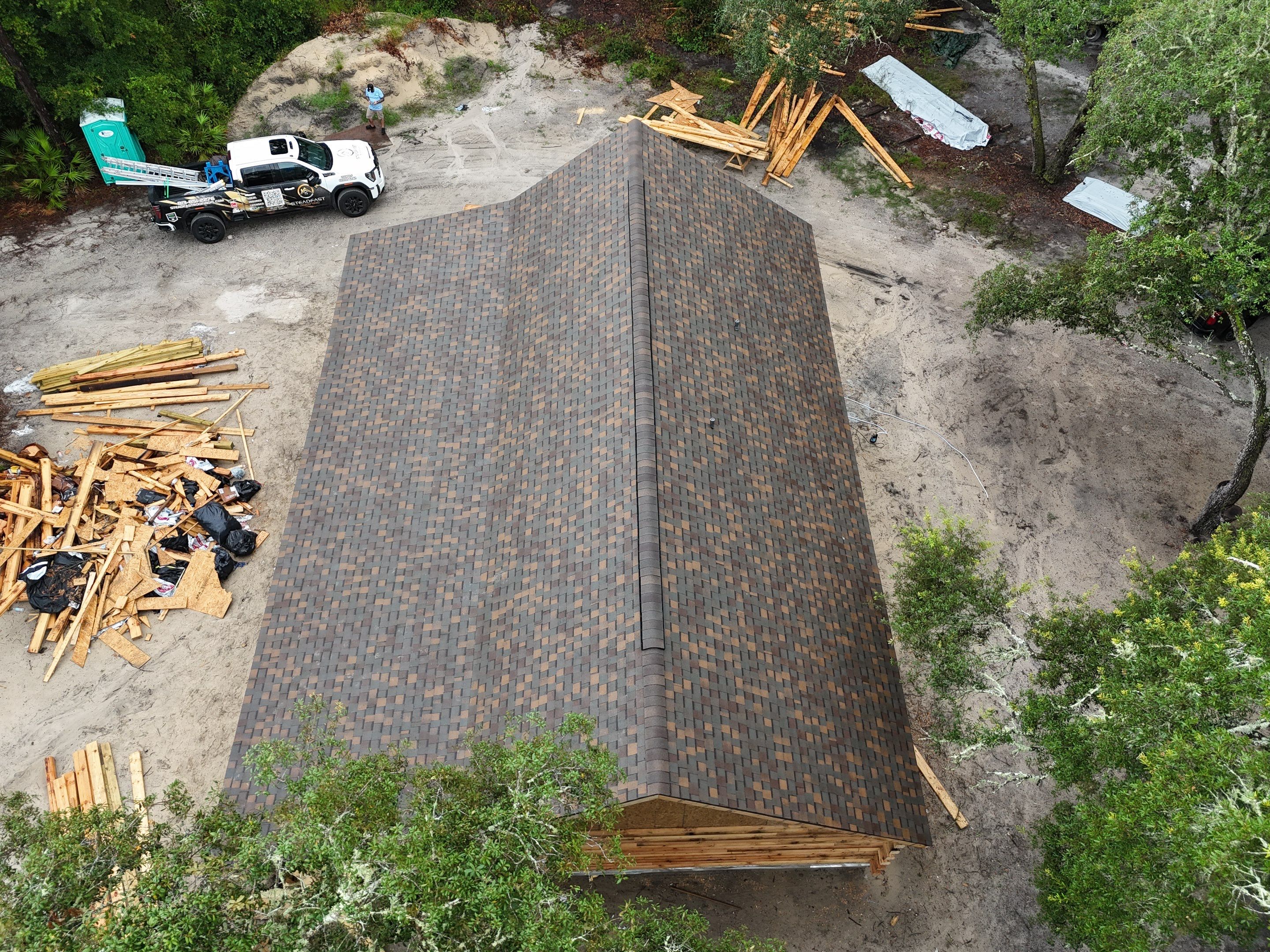 New Home Construction in Webster, FL by Steadfast Roofing 