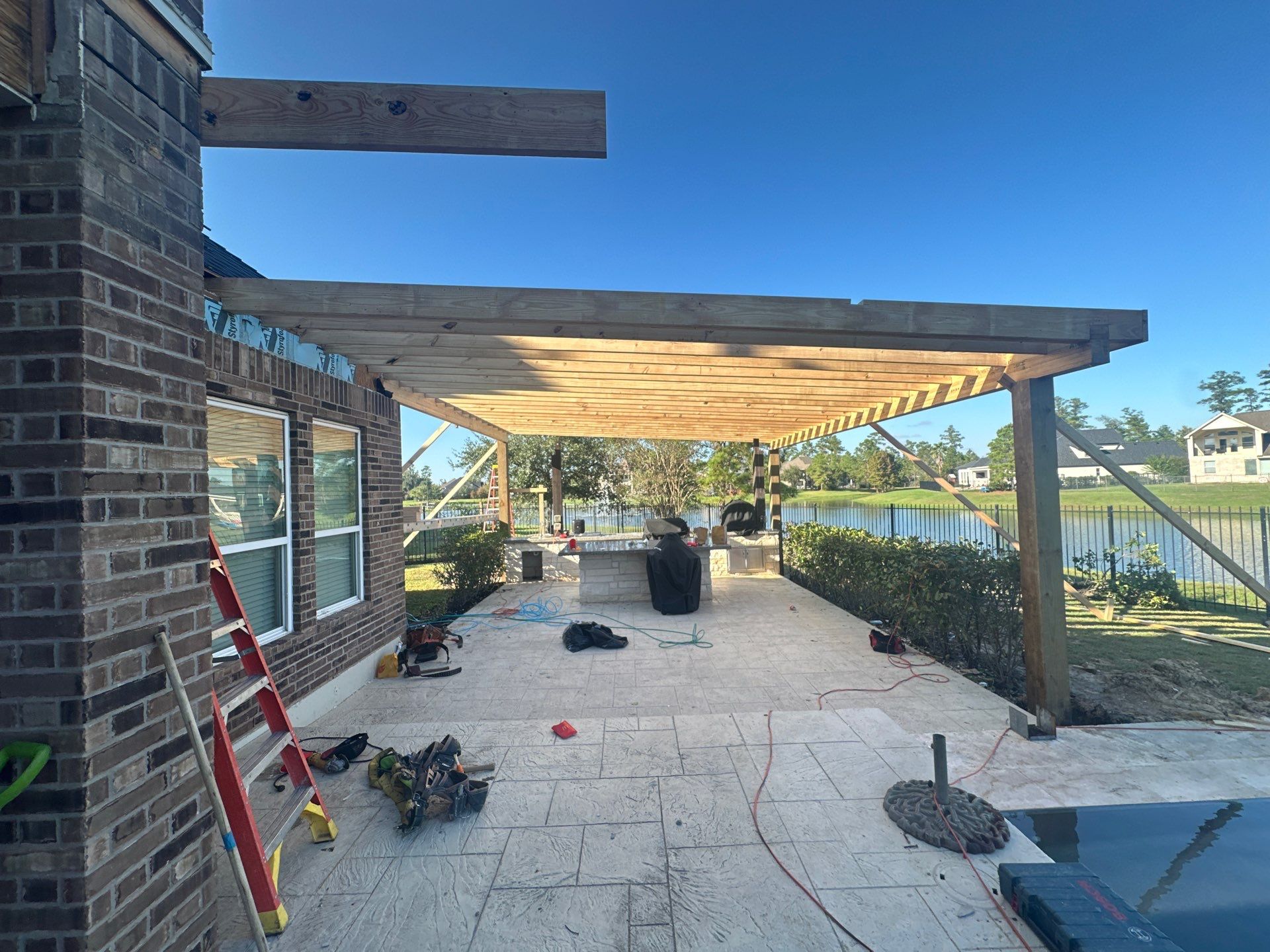 Covered Patio using Sophalx Crew by SophAlx LLC