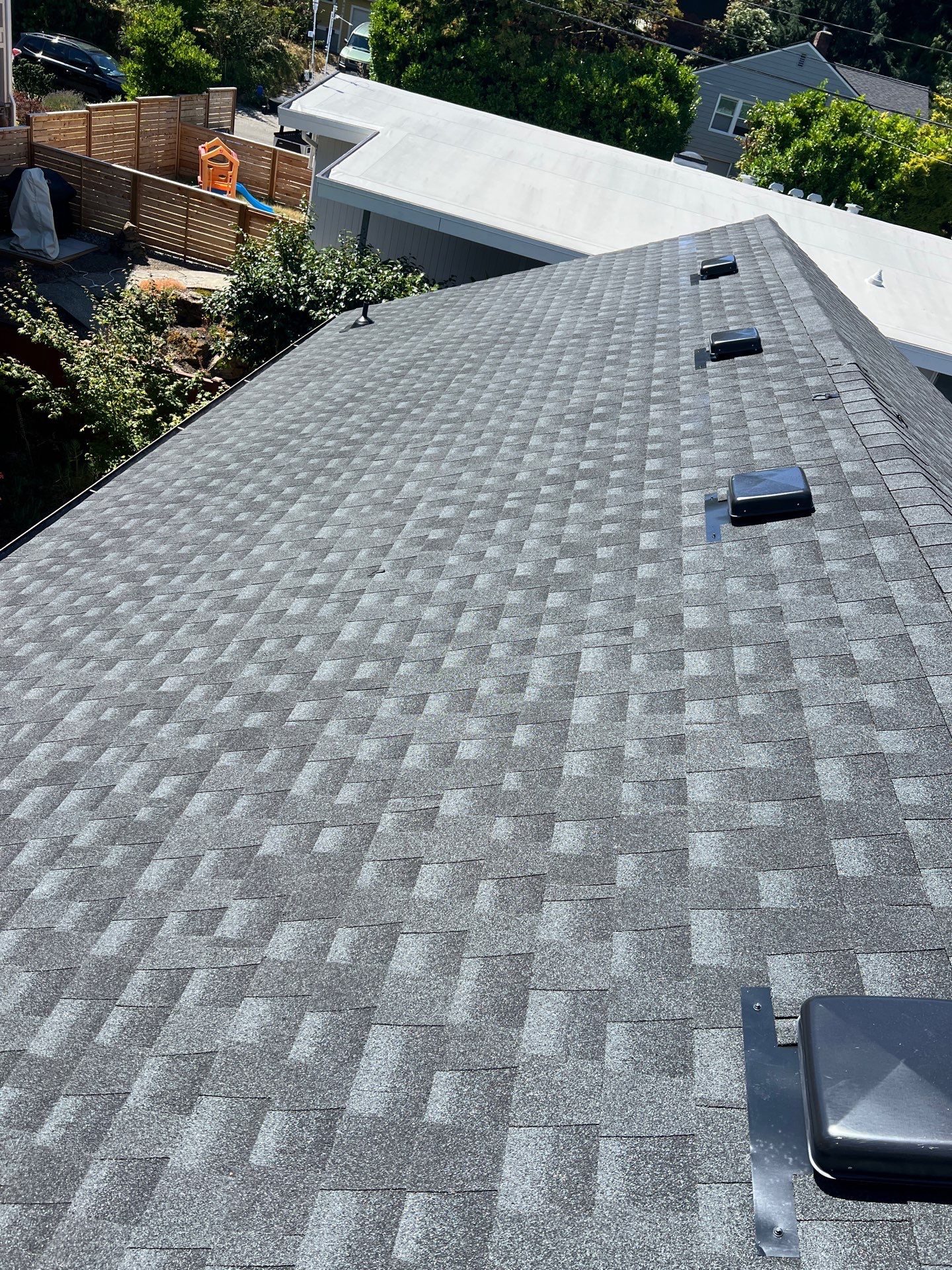 Residential Roofing Installation using GAF HDZ Shingles by Roofing Formula LLC