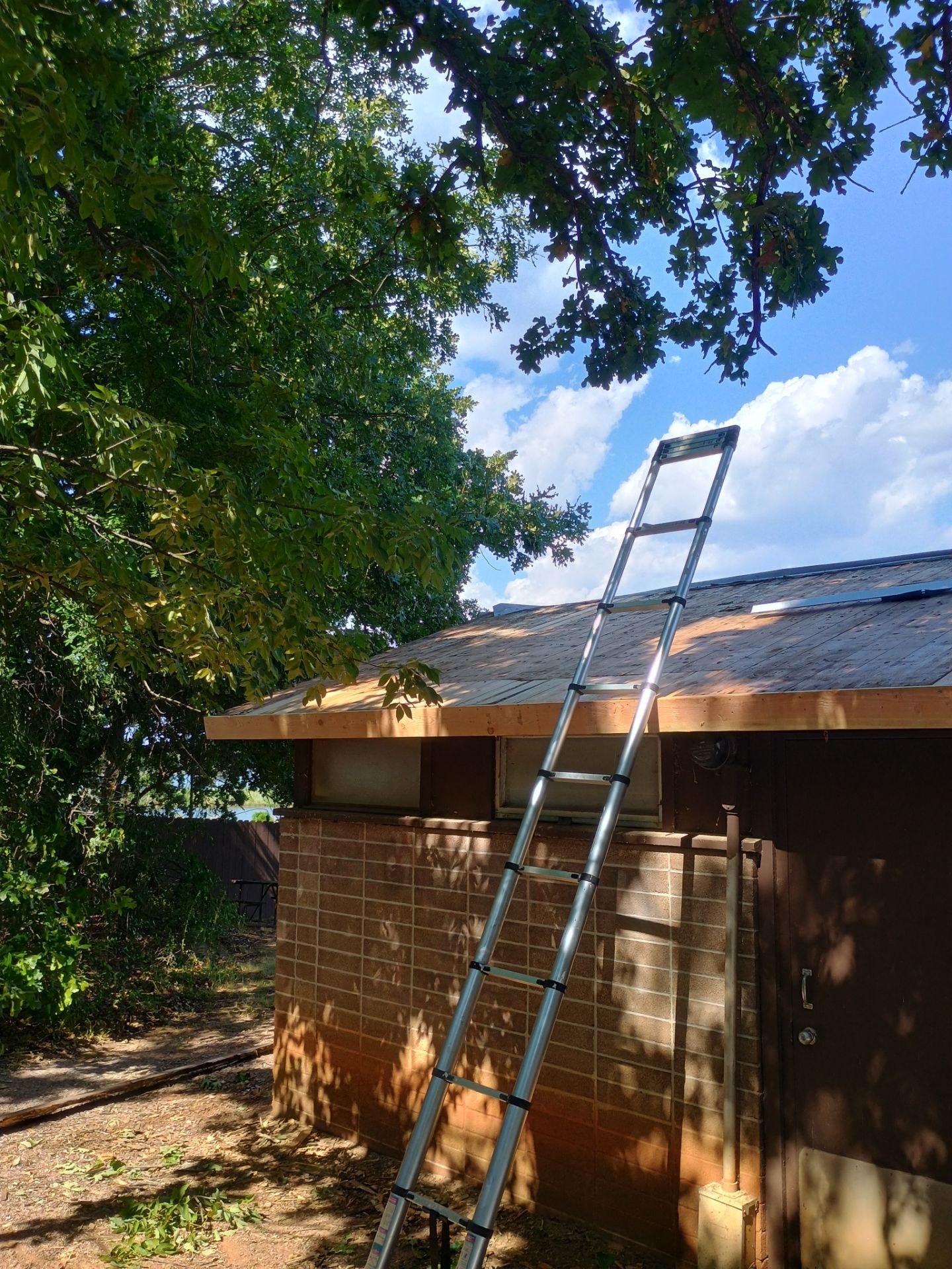 Metal Roof Replacement for Public Park Facility in Sulphur by BANA Roofing and Solar Supply