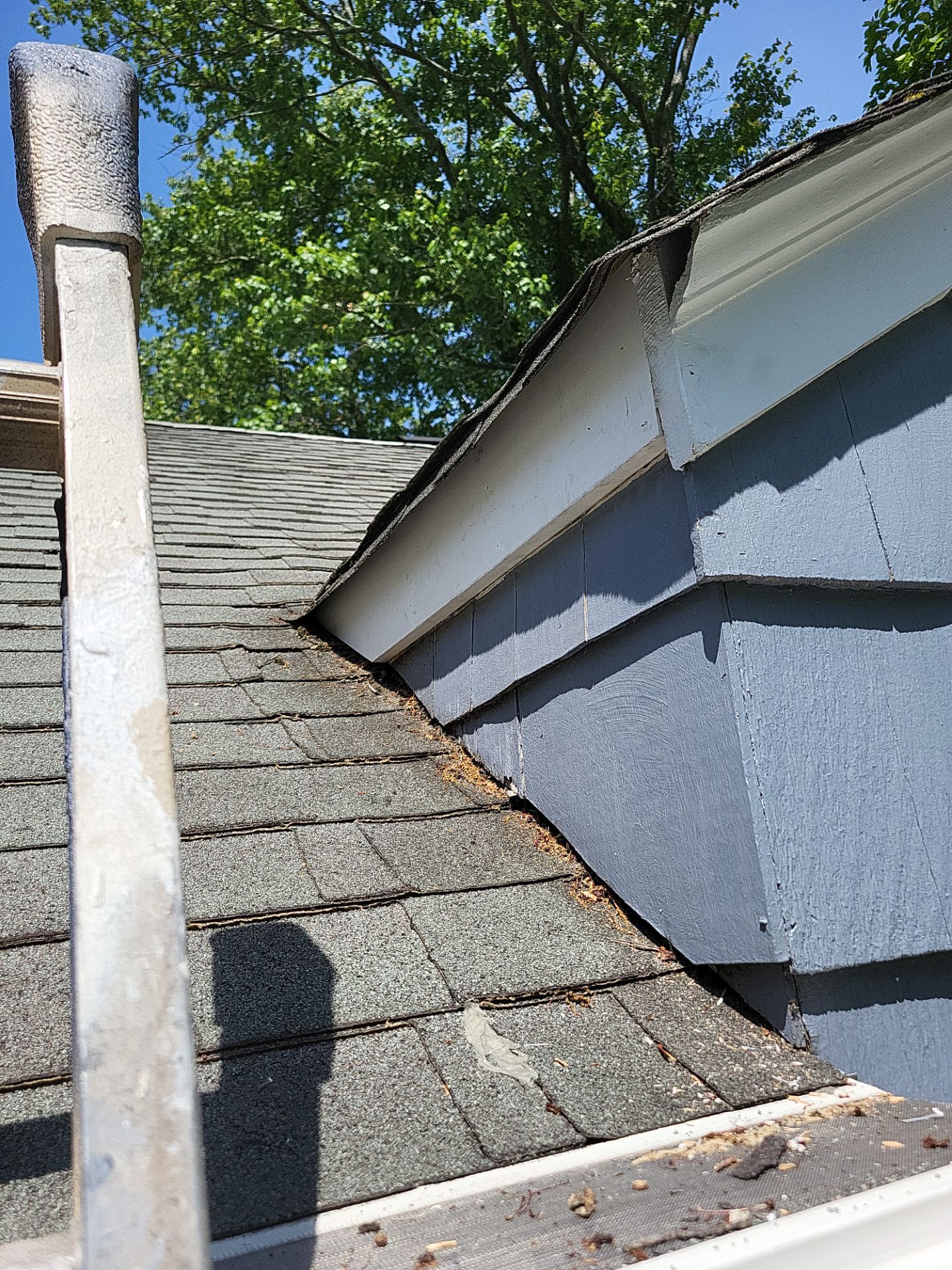 Exterior Painting and Cedar Shingle Siding Repair in Cedar Grove by Spectrum Painting, LLC