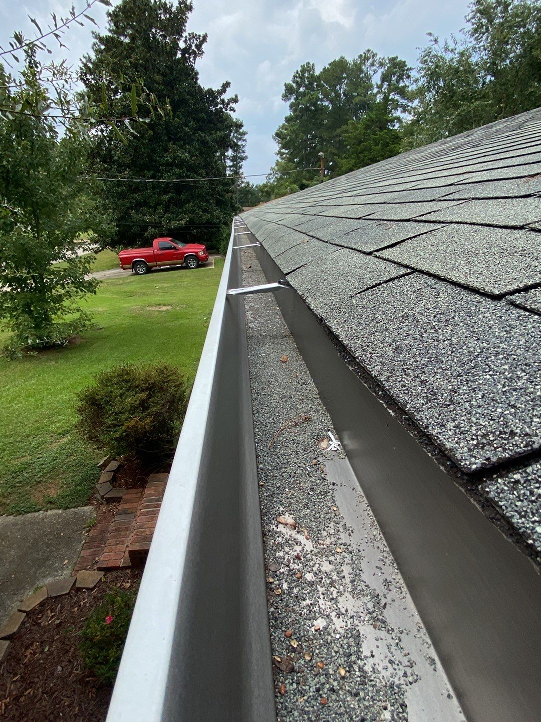 Roof replacement and Gutters Guards Installation  by Deerfield Roofing LLC