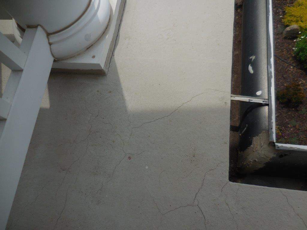 Sealant system over walk deck over house using Rubber coat and coatings by Straight Edge Roofing Inc