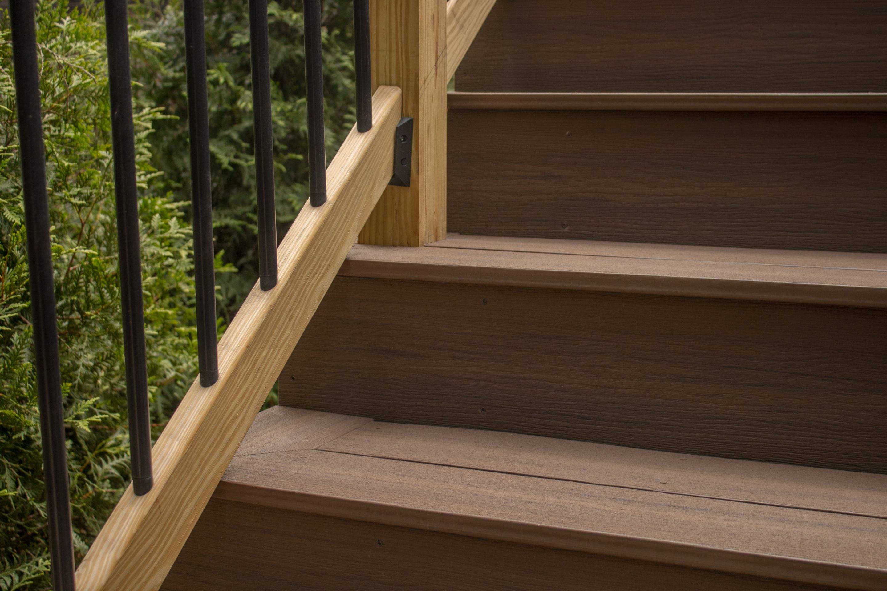 Tucker, GA Covered Porch Build and Deck Replacement using Deckorators Voyage Series Decking by Nelson Exteriors 