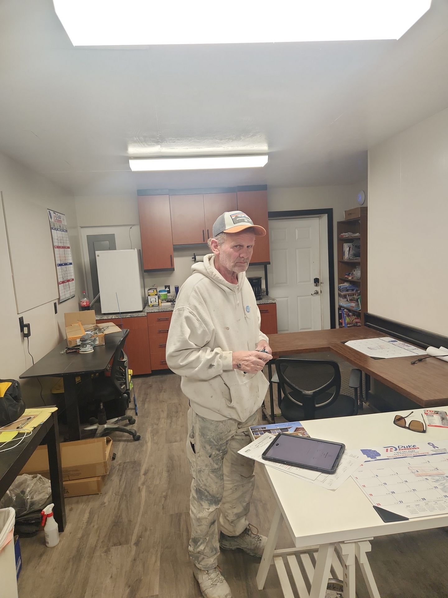 Commercial Interior Remodel for Dacotah Bank Featuring Decorative Tin Ceilings by Select Painting, Coatings & Garage Cabinets