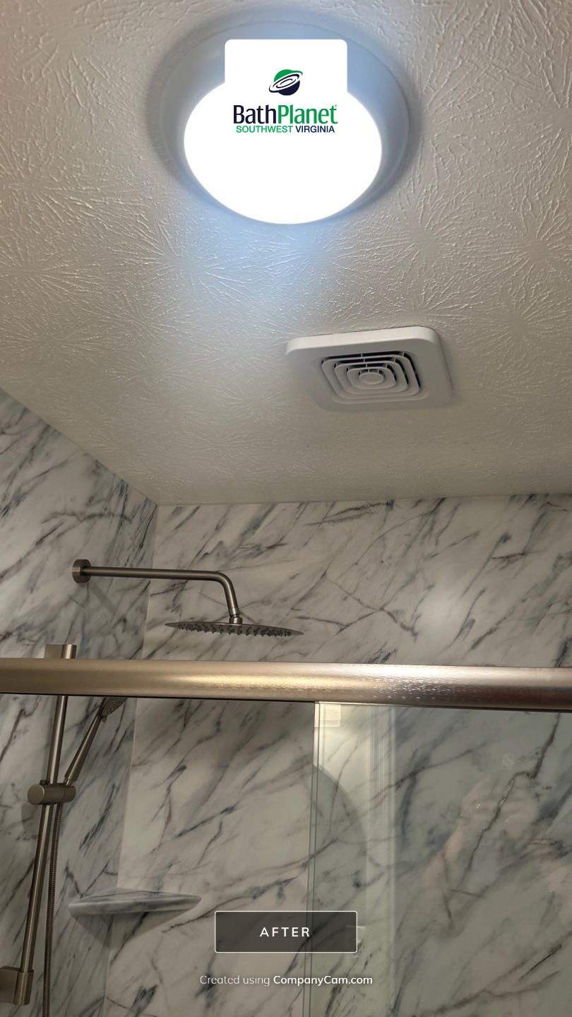 Tub to Shower Remodel by BathPlanet SW Virginia