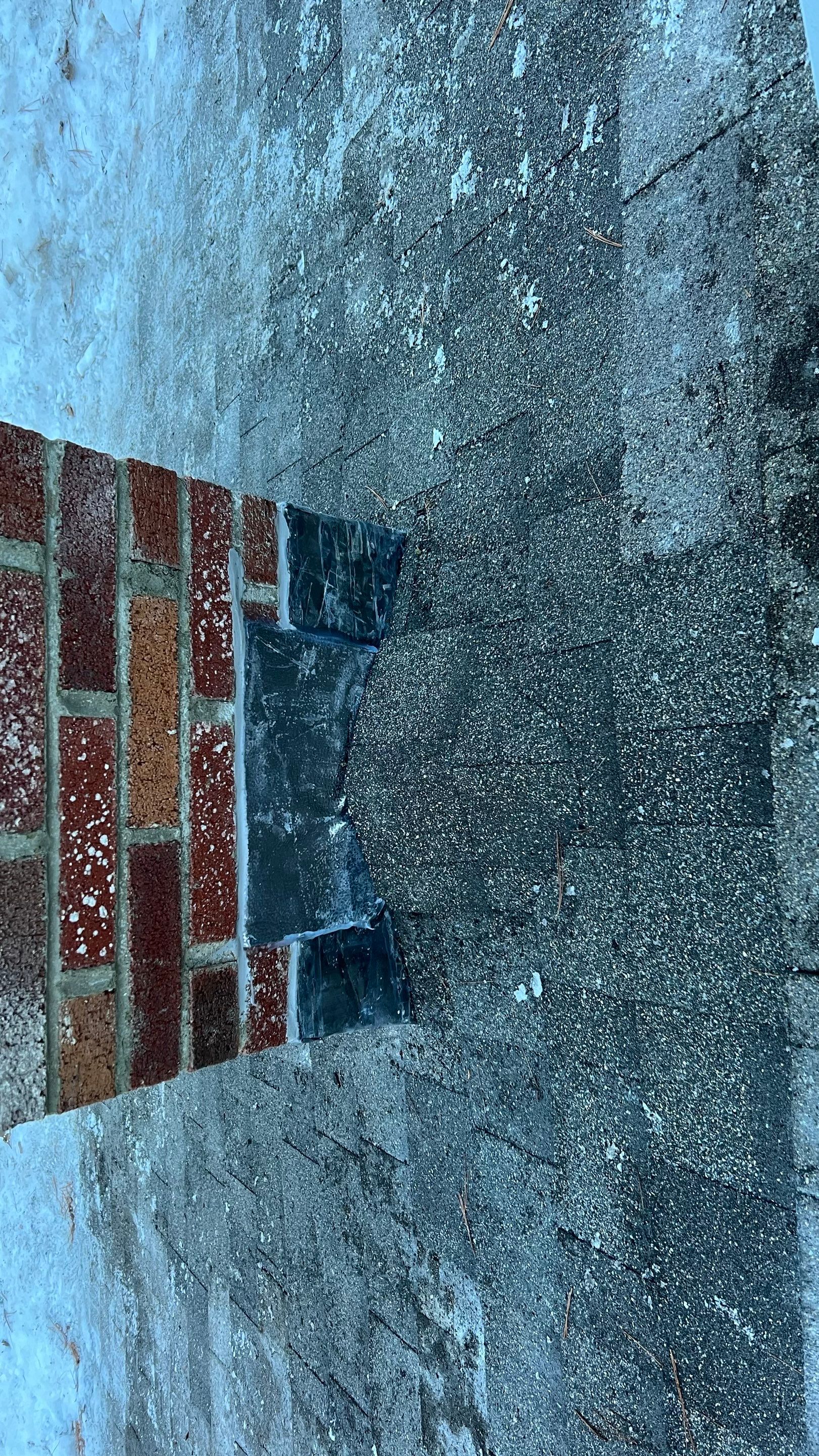 Failing Chimney? Not anymore!! by Tall pine roofing