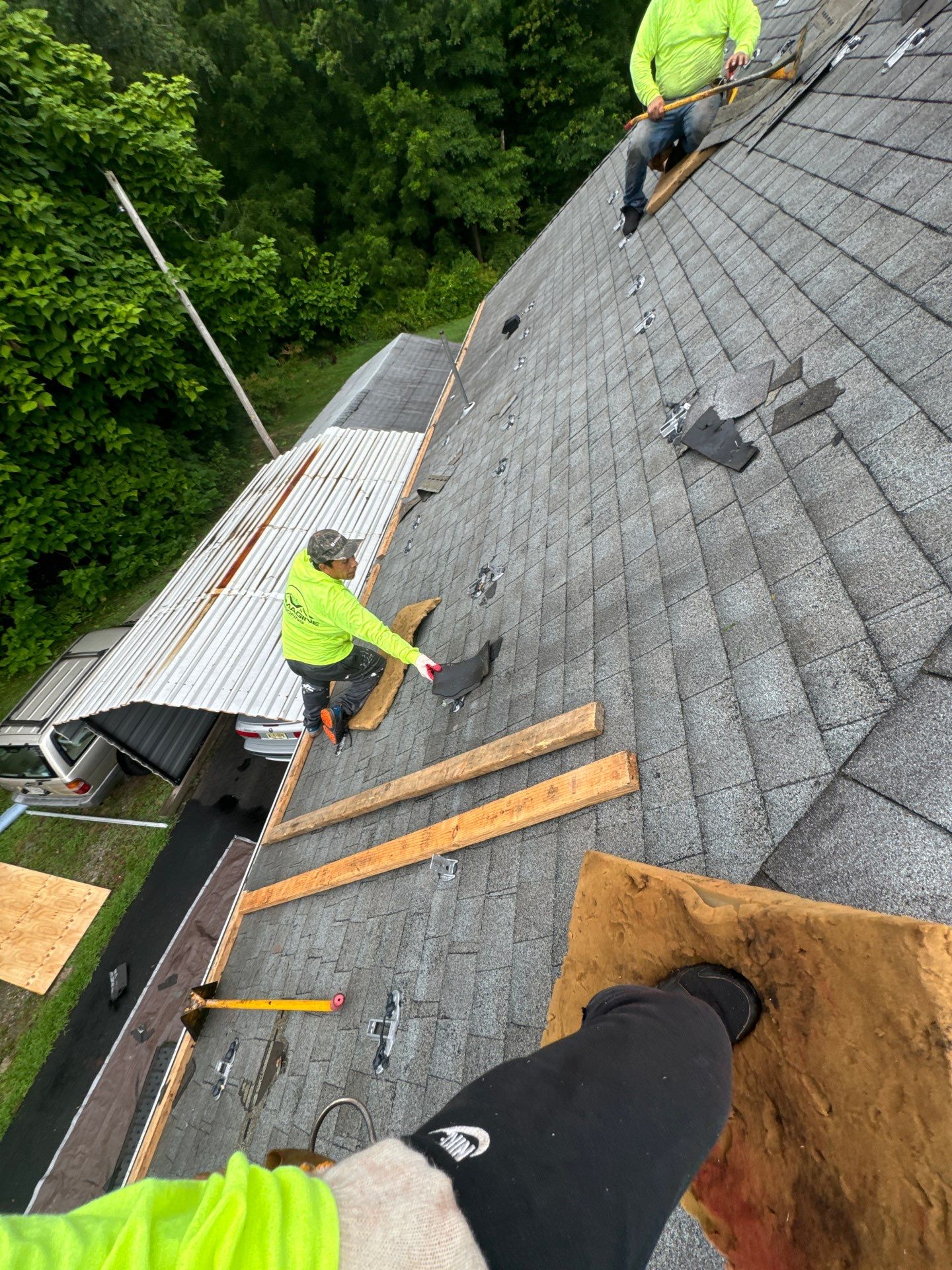 Pewter Gray Shingles by Reimagine Roofing