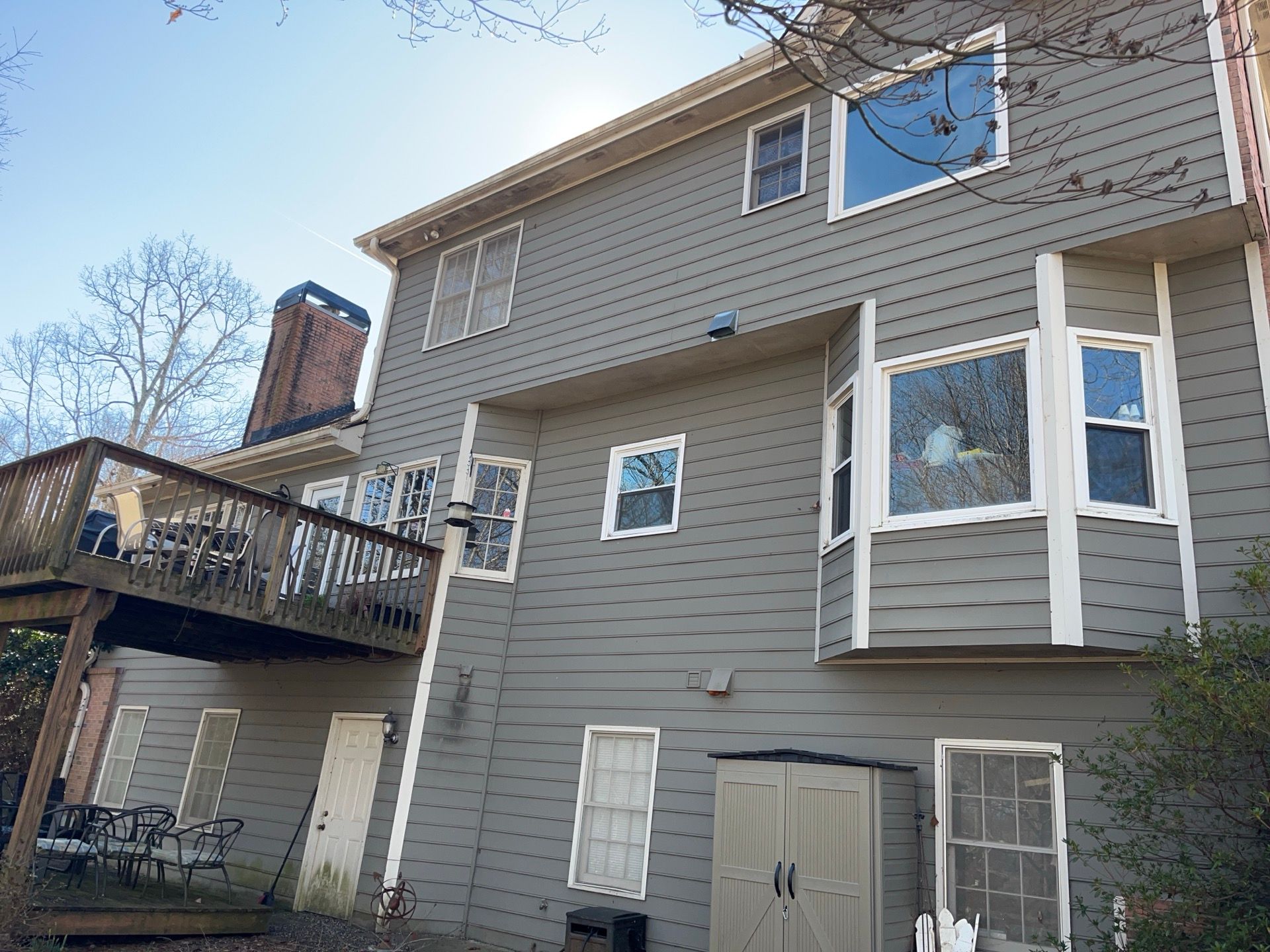 Master Vinyl Window and James Hardie Siding Installation in Suwanee, GA by Nelson Exteriors