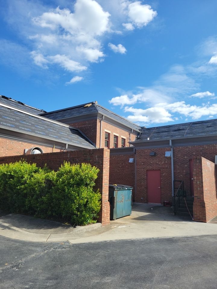 Commercial Roofing Installation using High Grade Asphalt Shingles by Carolina Trophy Roofs