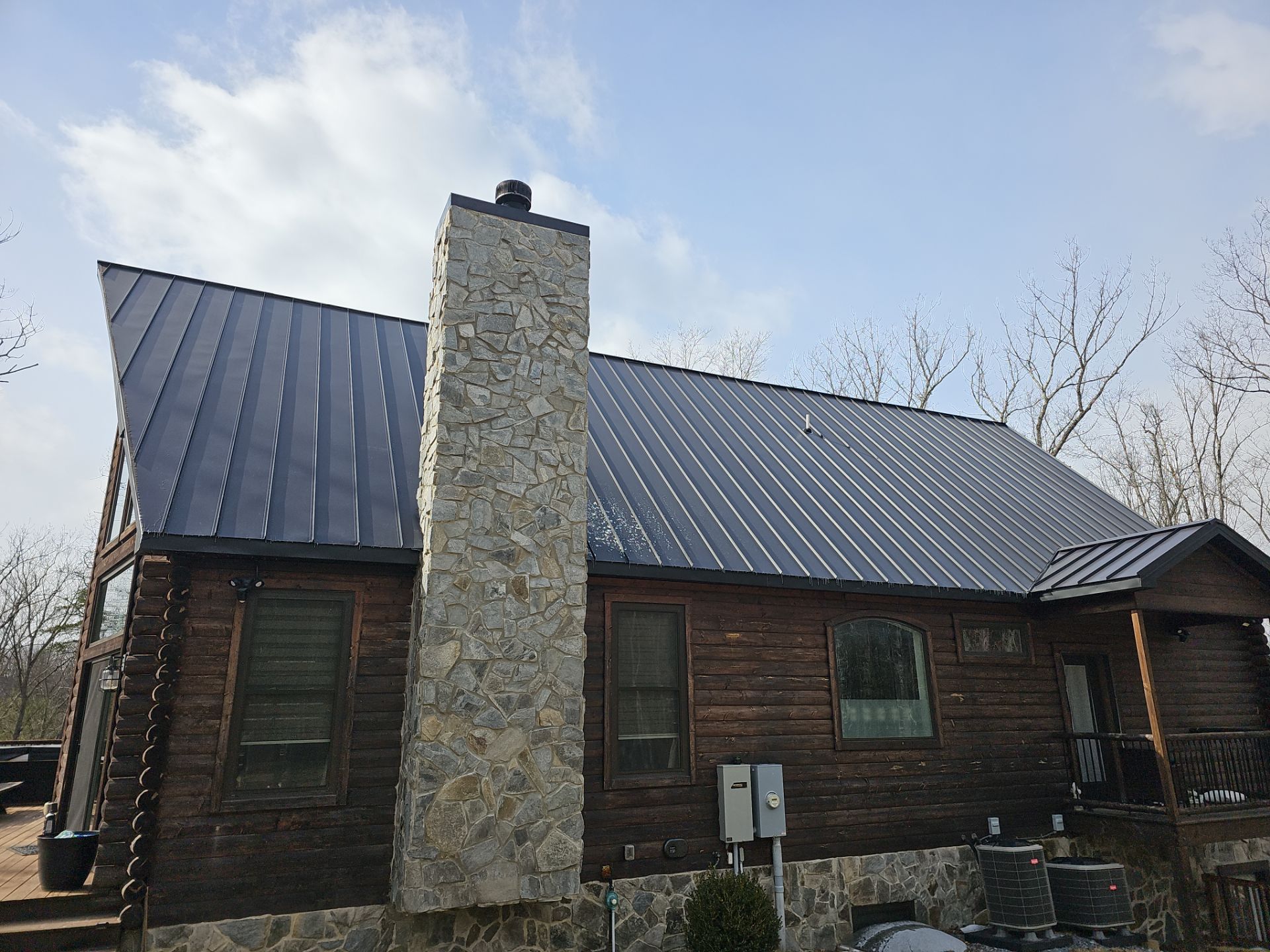Metal Roof Repair by Winchester Roofing