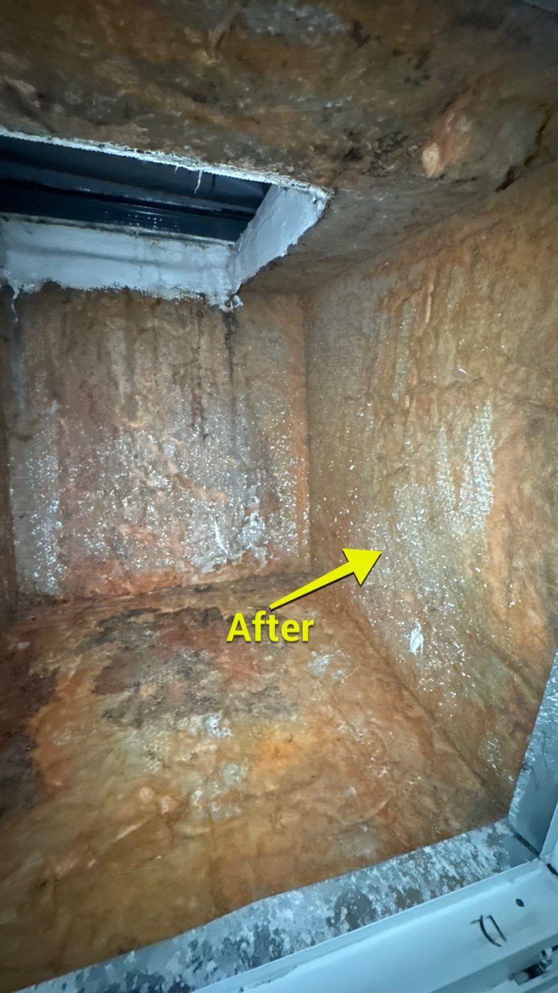 Air Duct and Repairs to Return Box in Groveland by Hygienic Air, Inc