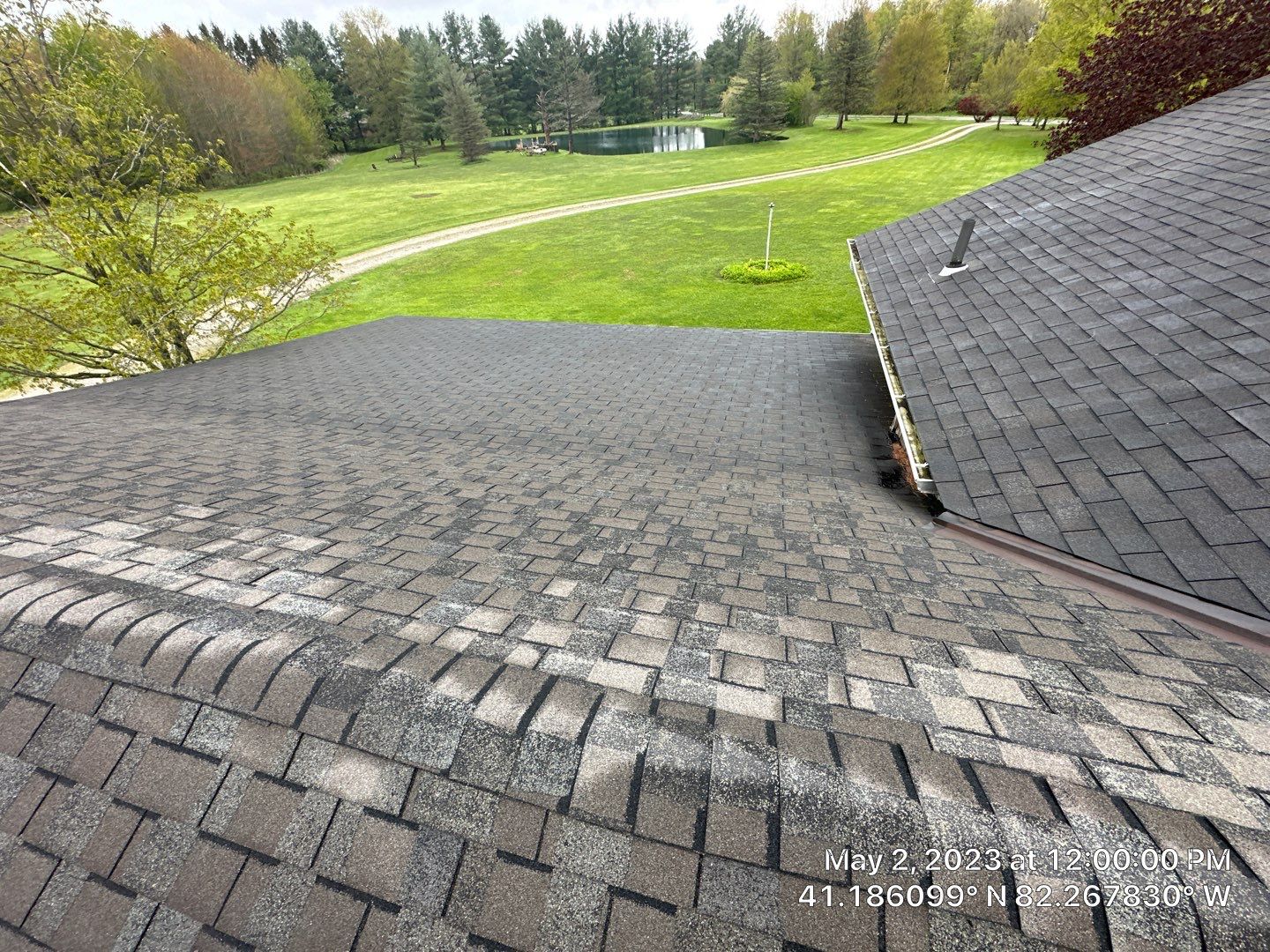 Residential Roof Replacement using Owens Corning Duration, Black Sable by Absolute Roofing and Construction