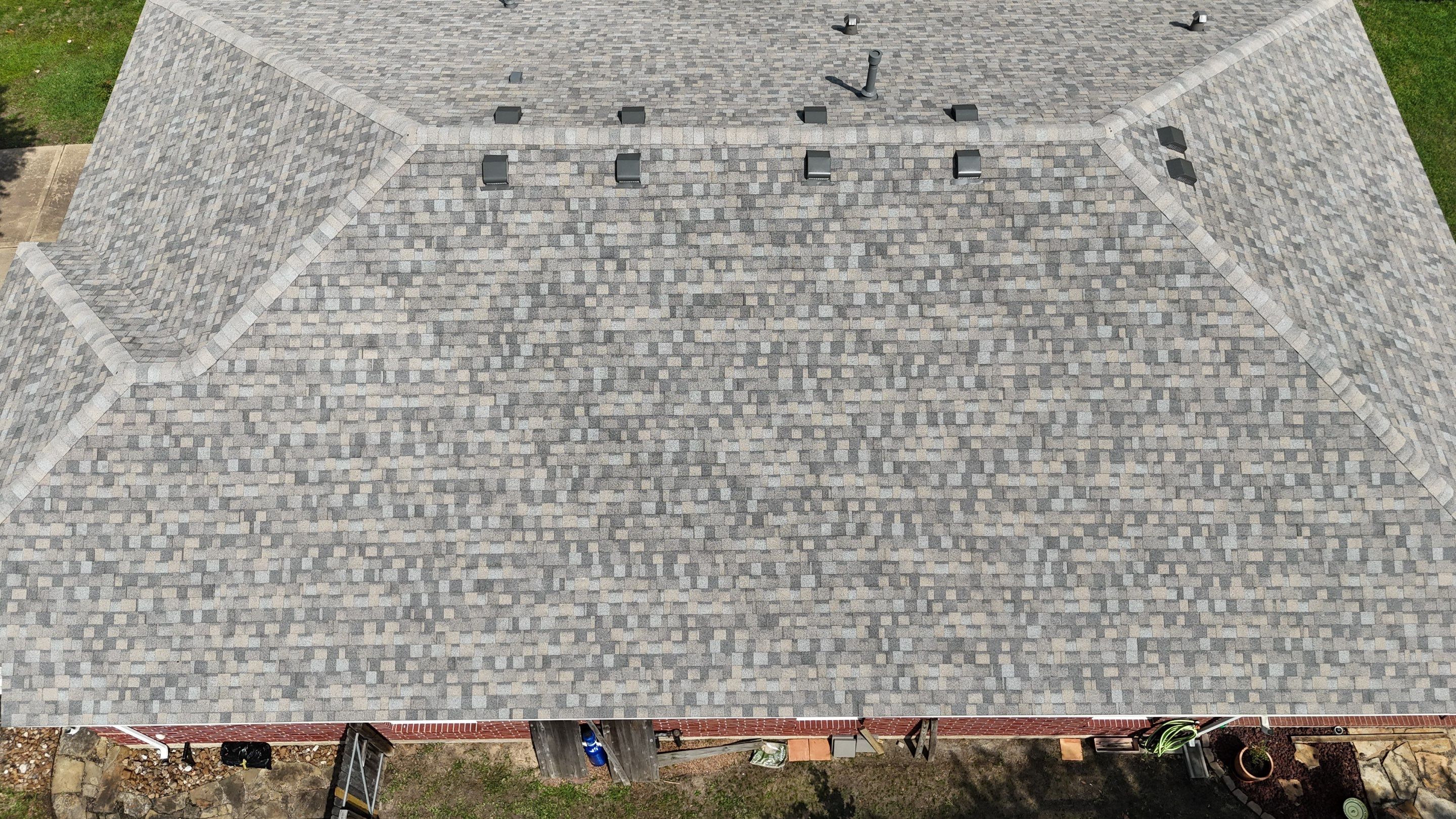 Residential Roofing & Gutter Installation using IKO Dynasty by Core Four Roofing