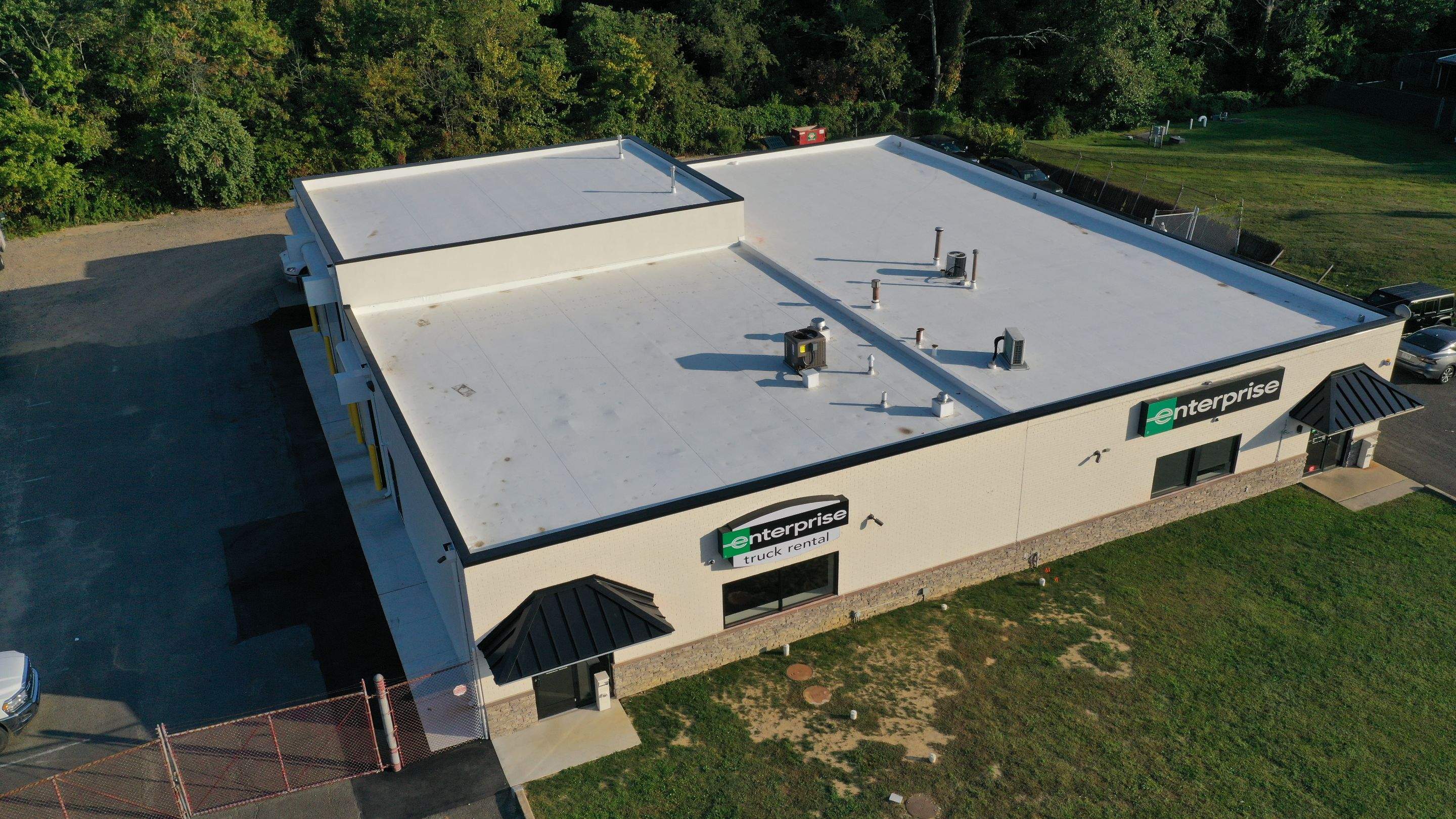 Commercial Roofing Installation using GAF TPO by All Site Roofing