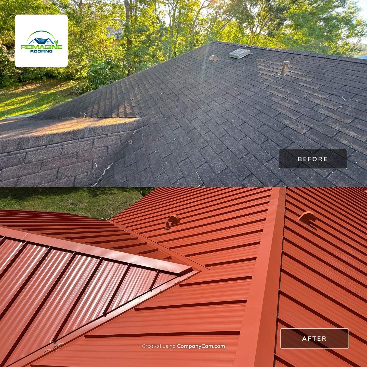 Terra Cotta Standing Seam by Reimagine Roofing