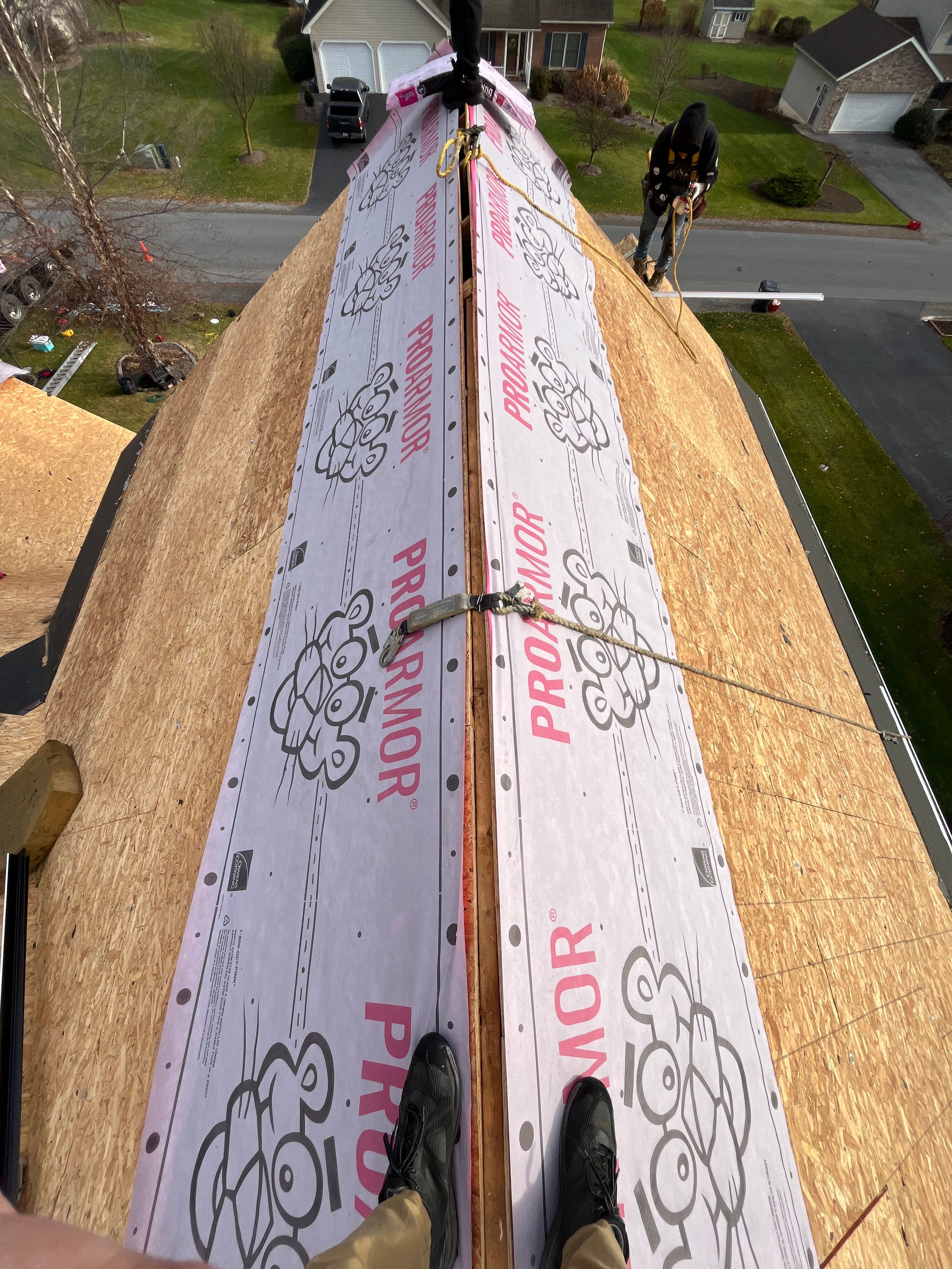 New Roof Installation using Owens Corning Duration Estate Gray by Starway Roof Systems
