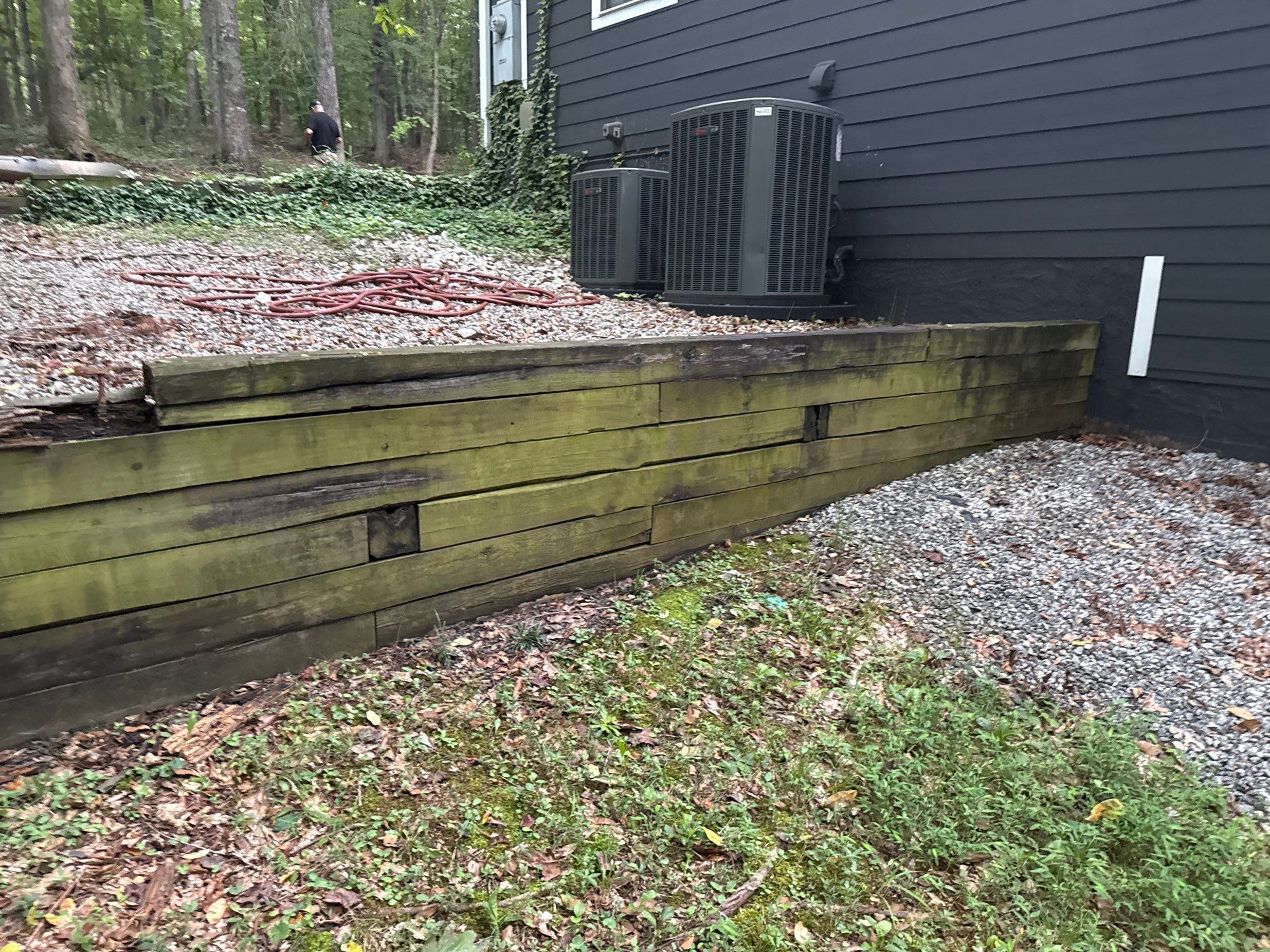 Carved Concrete Retaining Wall by Xtreme Concrete Services