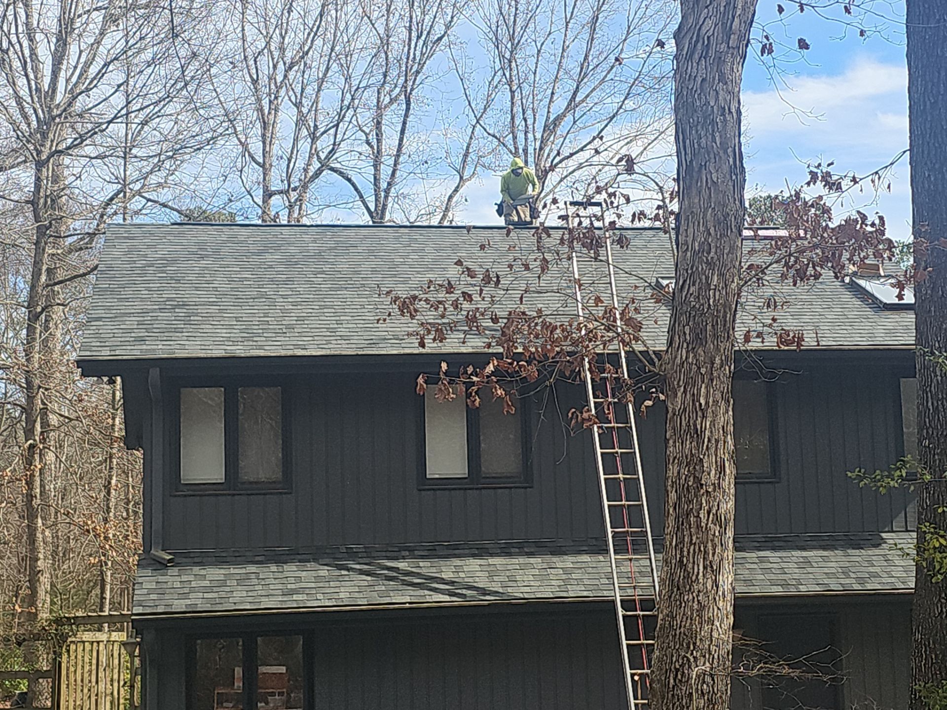 Project in Chapel Hill, NC by Barnes Restoration Inc. 