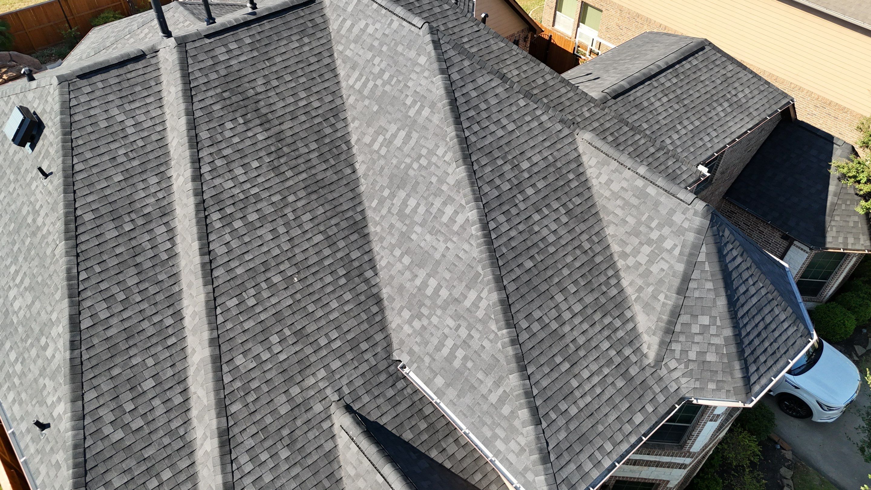 Residential Roofing Installation using IKO Dynasty by Core Four Roofing