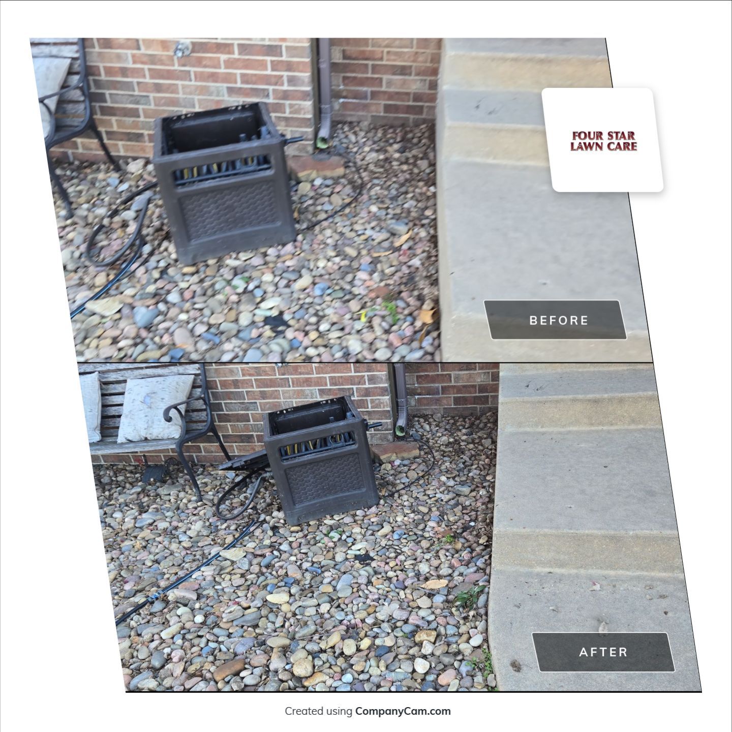 Project in Wichita by Four Star Lawn Care