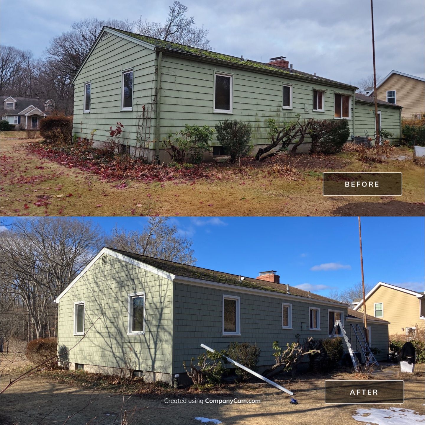 Refreshed Siding with Cert Cedar Impressions D/7 Straight Bottom Perfection, Cypress by DiGiorgi Roofing and Siding Inc