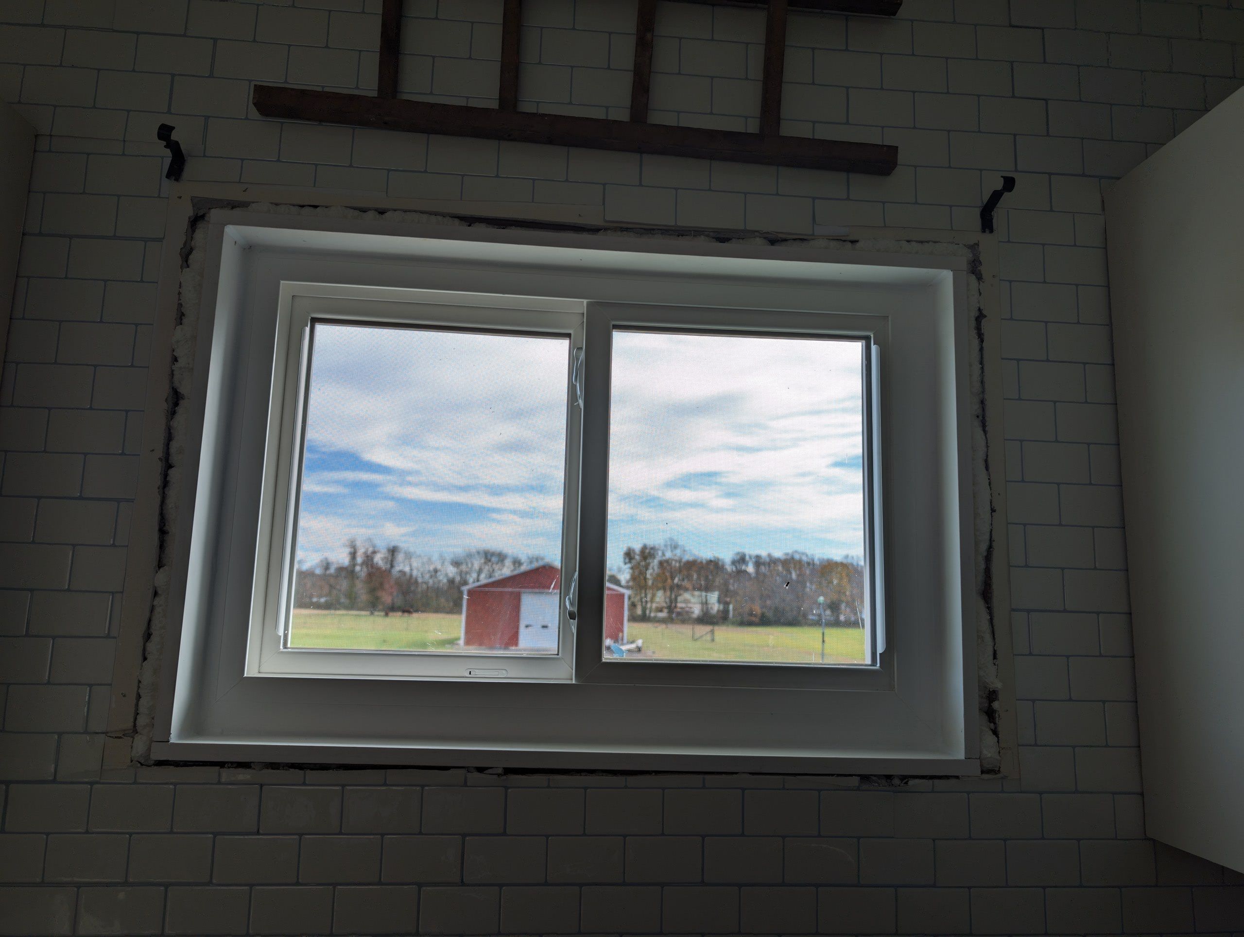 Window replacement using ProVia Aspect with black trim by Window Depot of Annapolis