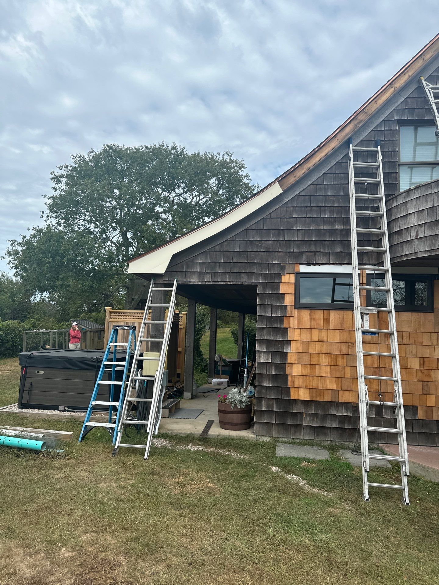 Block Island Family Compound - Roof & Trim Project  by Rinaldi Brothers