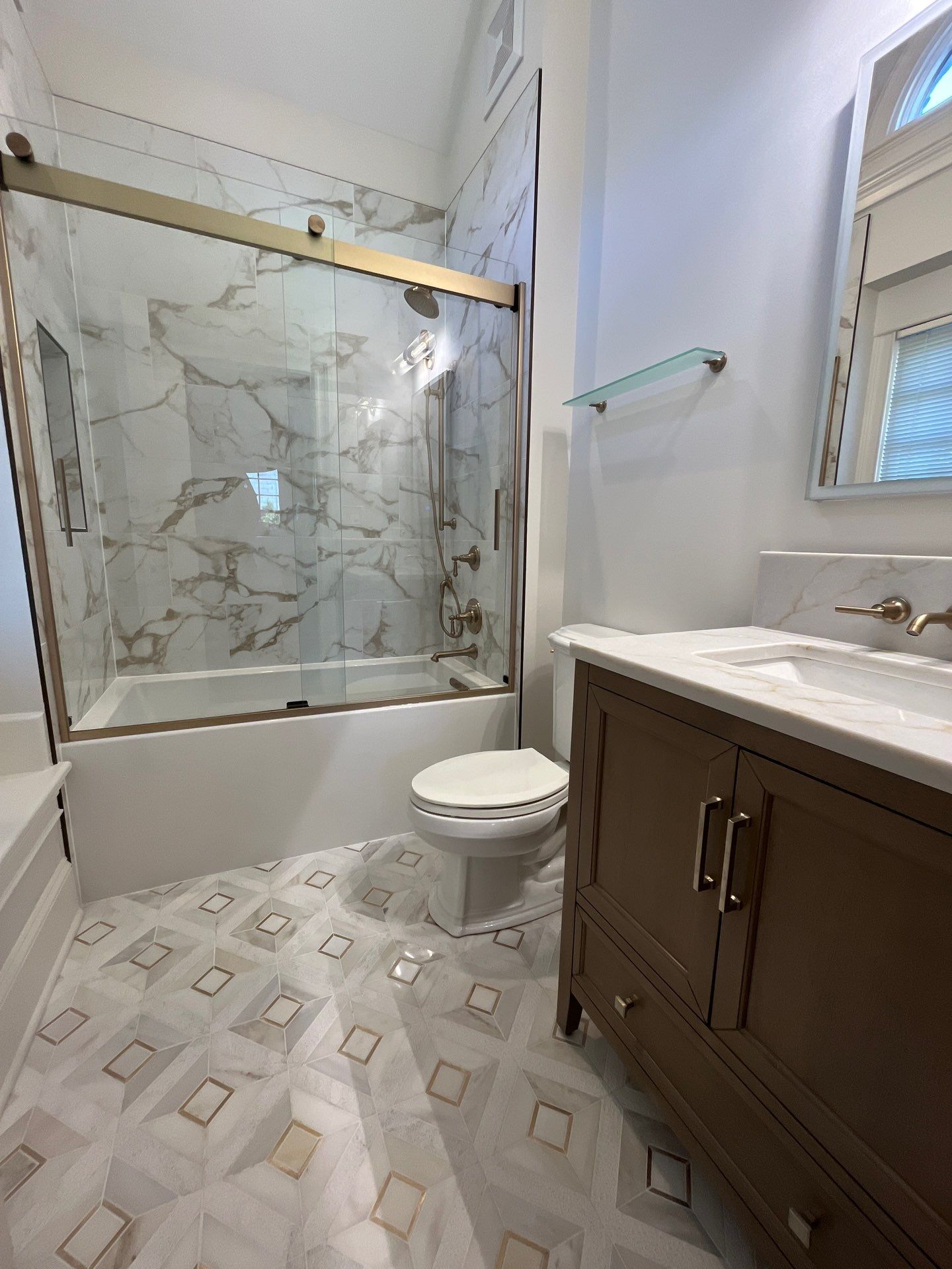 Triple Bath in Hinsdale by Snap Home Solutions