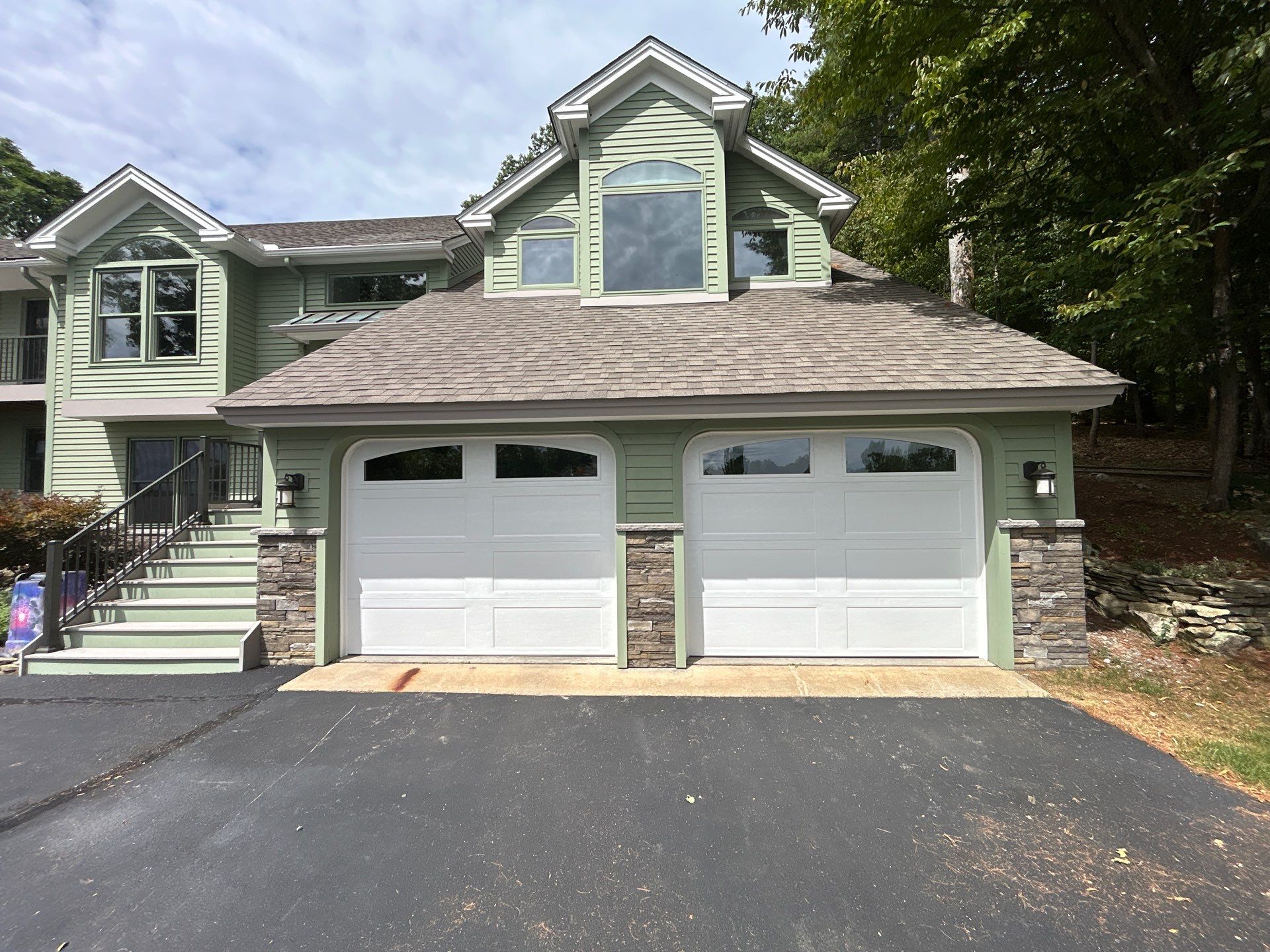Door Installation using Clopay Bridgeport Steel Garage Doors by Keene Door