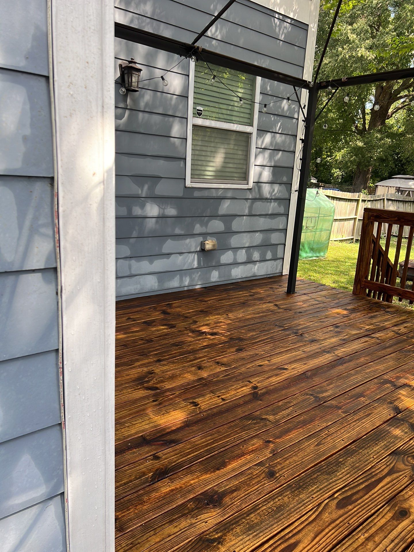 Weathered Deck using Wood Sealant by DuraSeal
