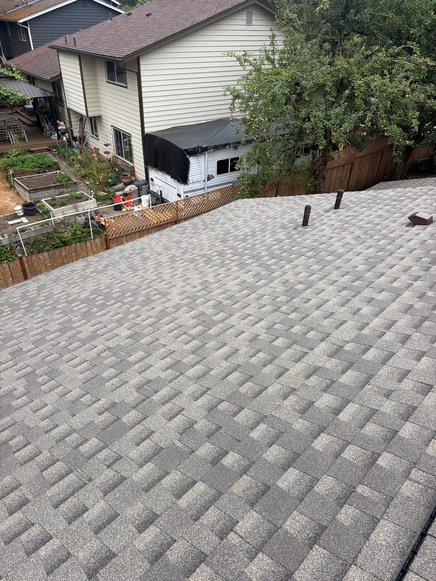 Residential Roofing Installation using GAF HDZ Shingles by Roofing Formula LLC