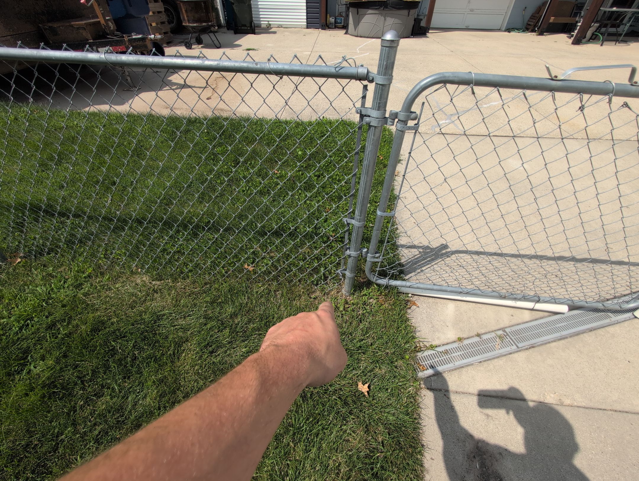 New White Vinyl Privacy Fence and Gate Installation in Waterloo by Perfect Picket Fence and Stain