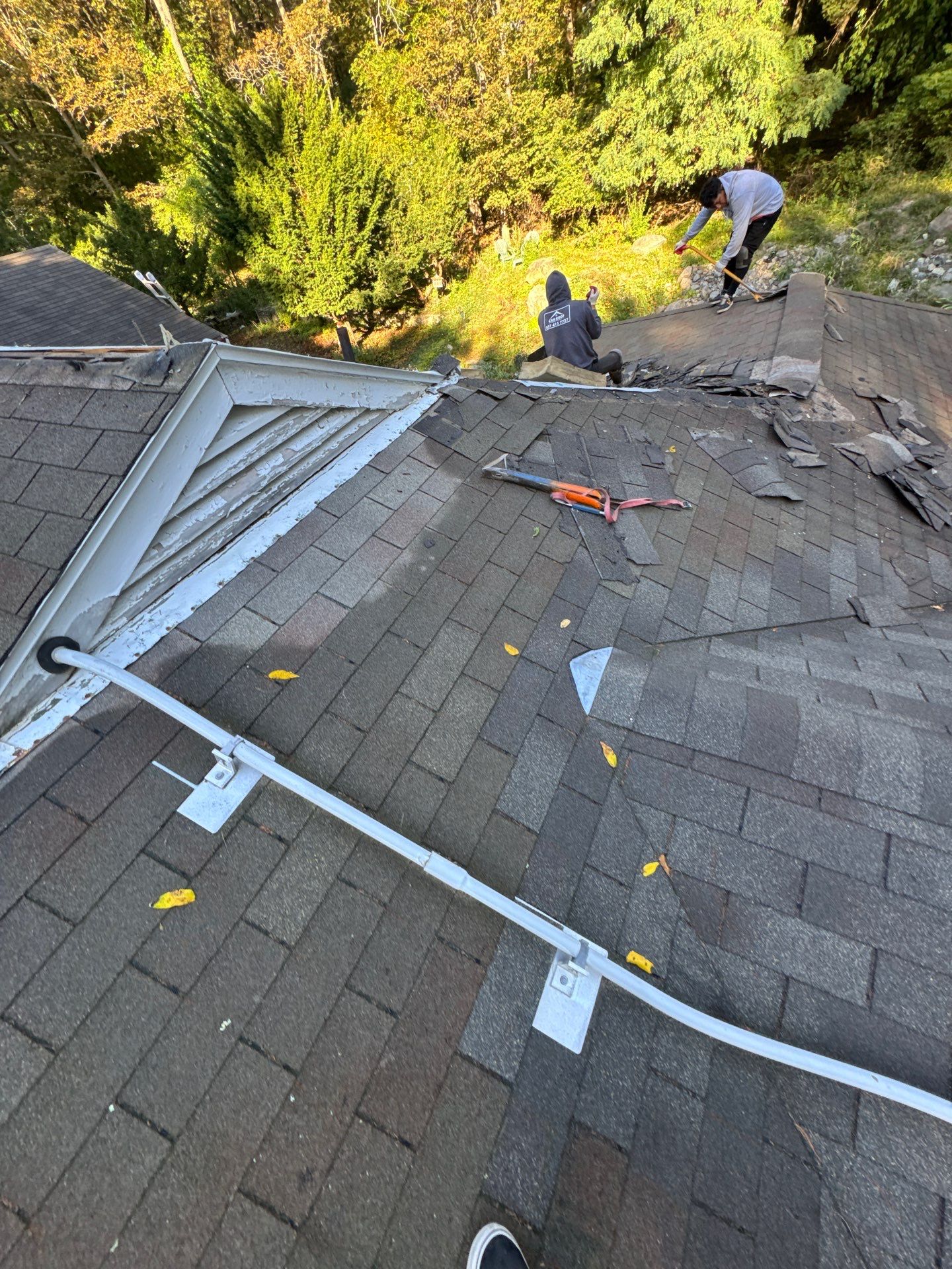 Full Roof Replacement – House & Garage | Belmont, MA by Mighty Dog Roofing of Greater Middlesex County