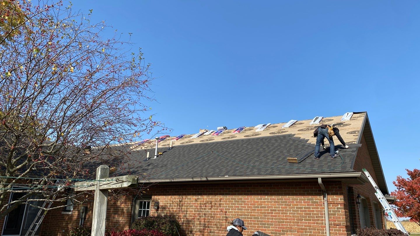 Residential Roofing Installation using GAF Timberline HDZ Appalachian Sky by Nitro Roofing and Construction