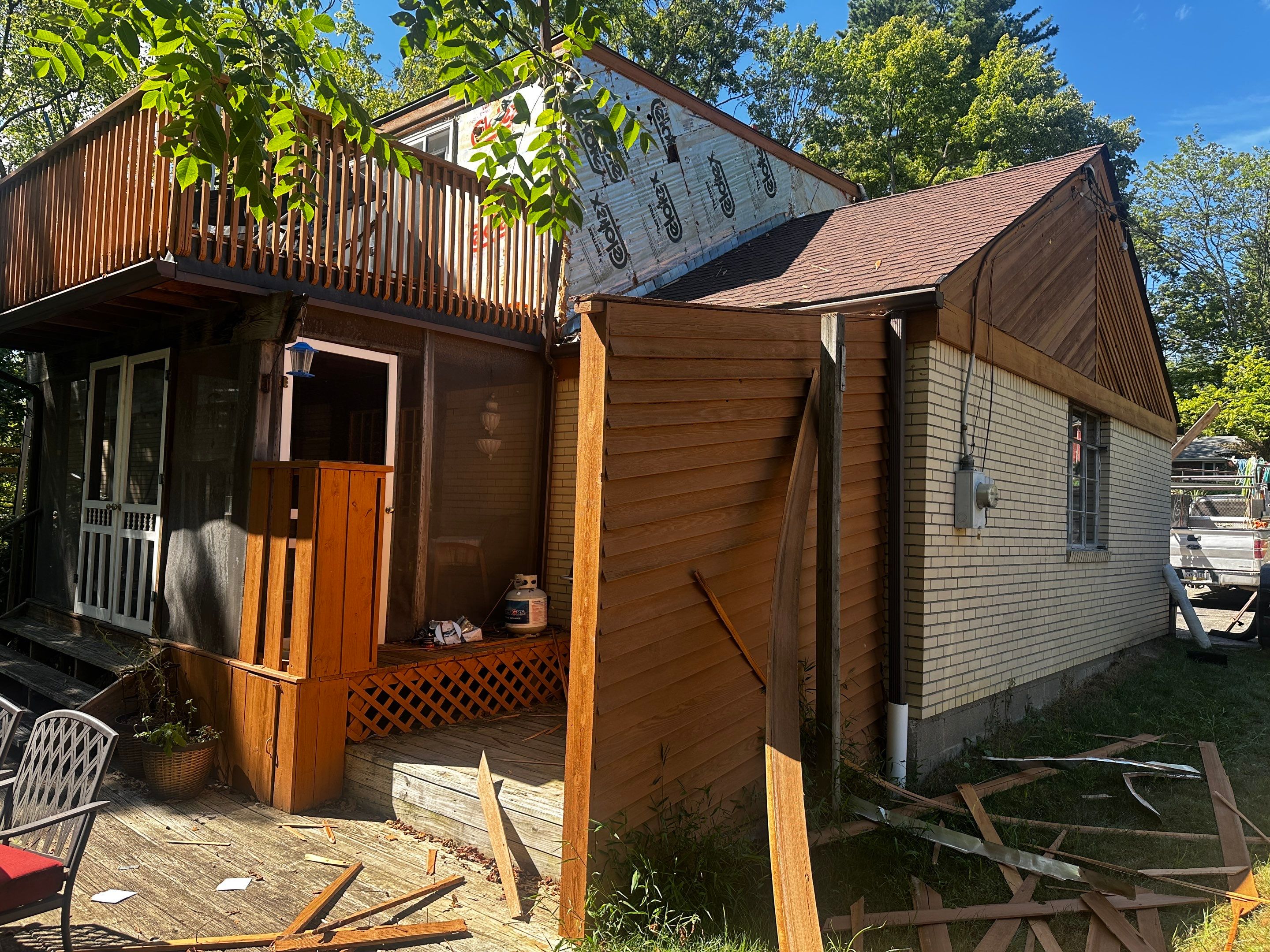 Hardie siding  by Cousins Roofing Siding & Decks
