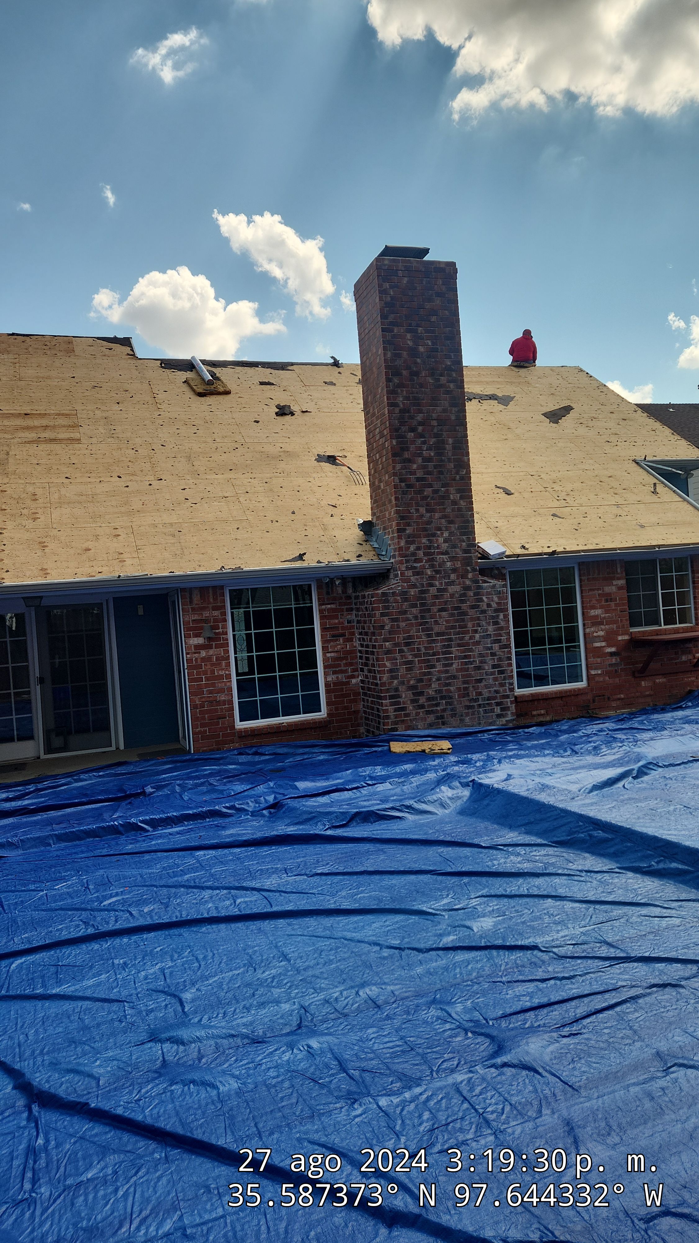 Residential Roofing Installation using GAF by Castillo Roofing