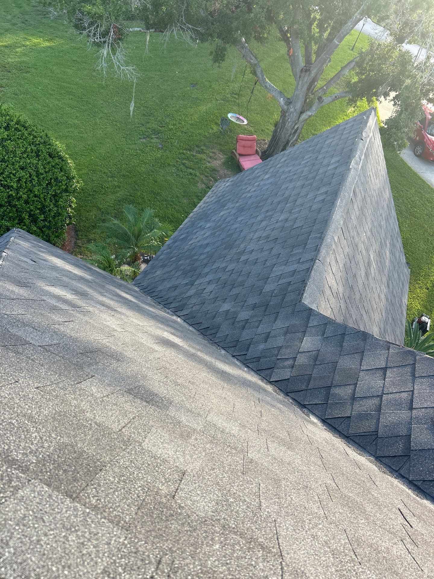Residential Roofing Installation with Black Shadow Shingles in Clermont by Pinnacle Roofing Group
