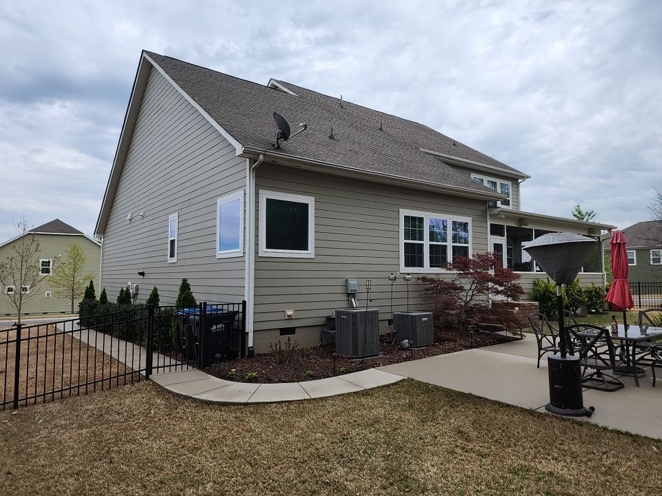 House Wash using cleaner by Power Wash Masters LLC