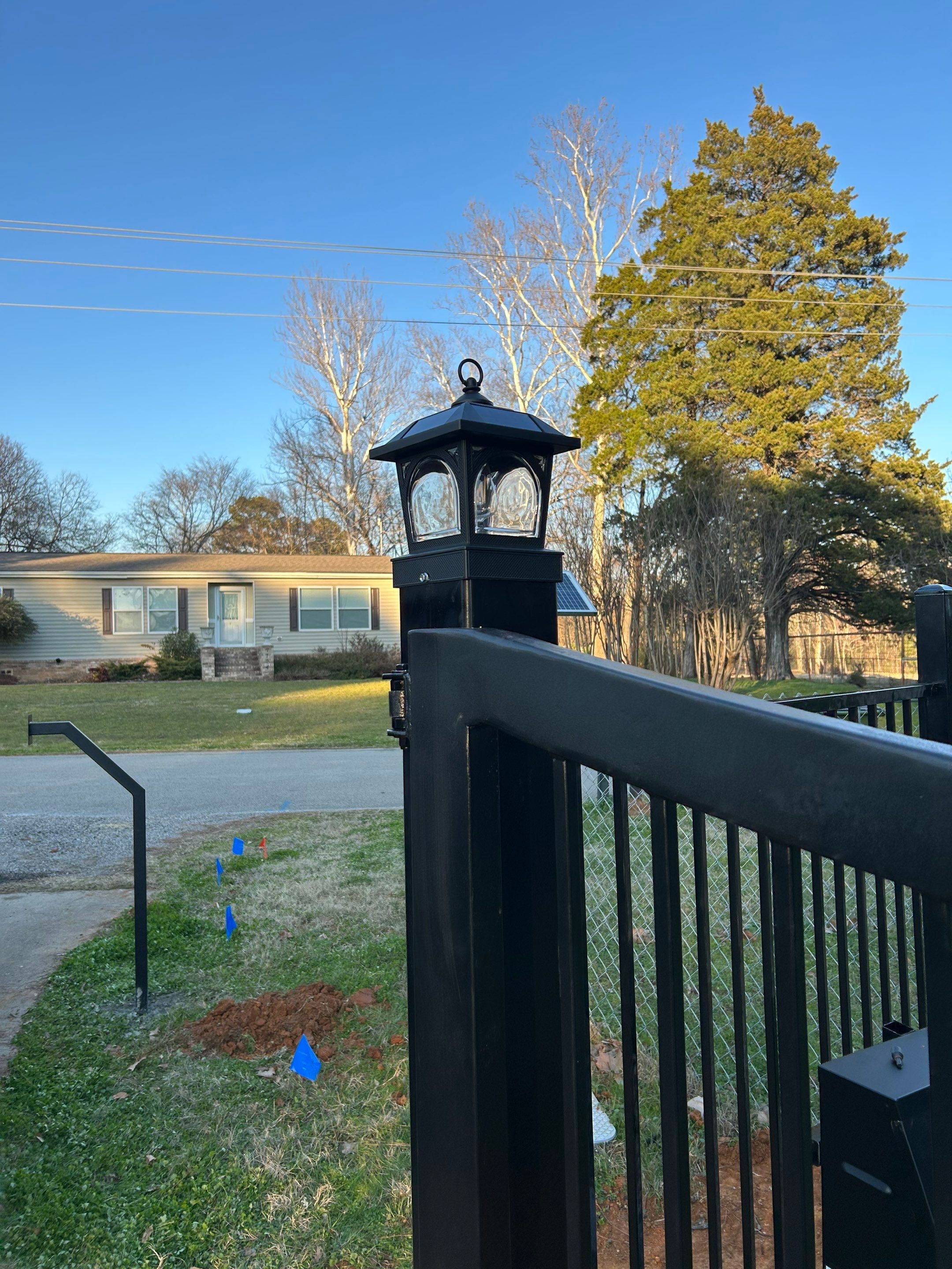 Double Swing Gate by Fidelity Metalworks