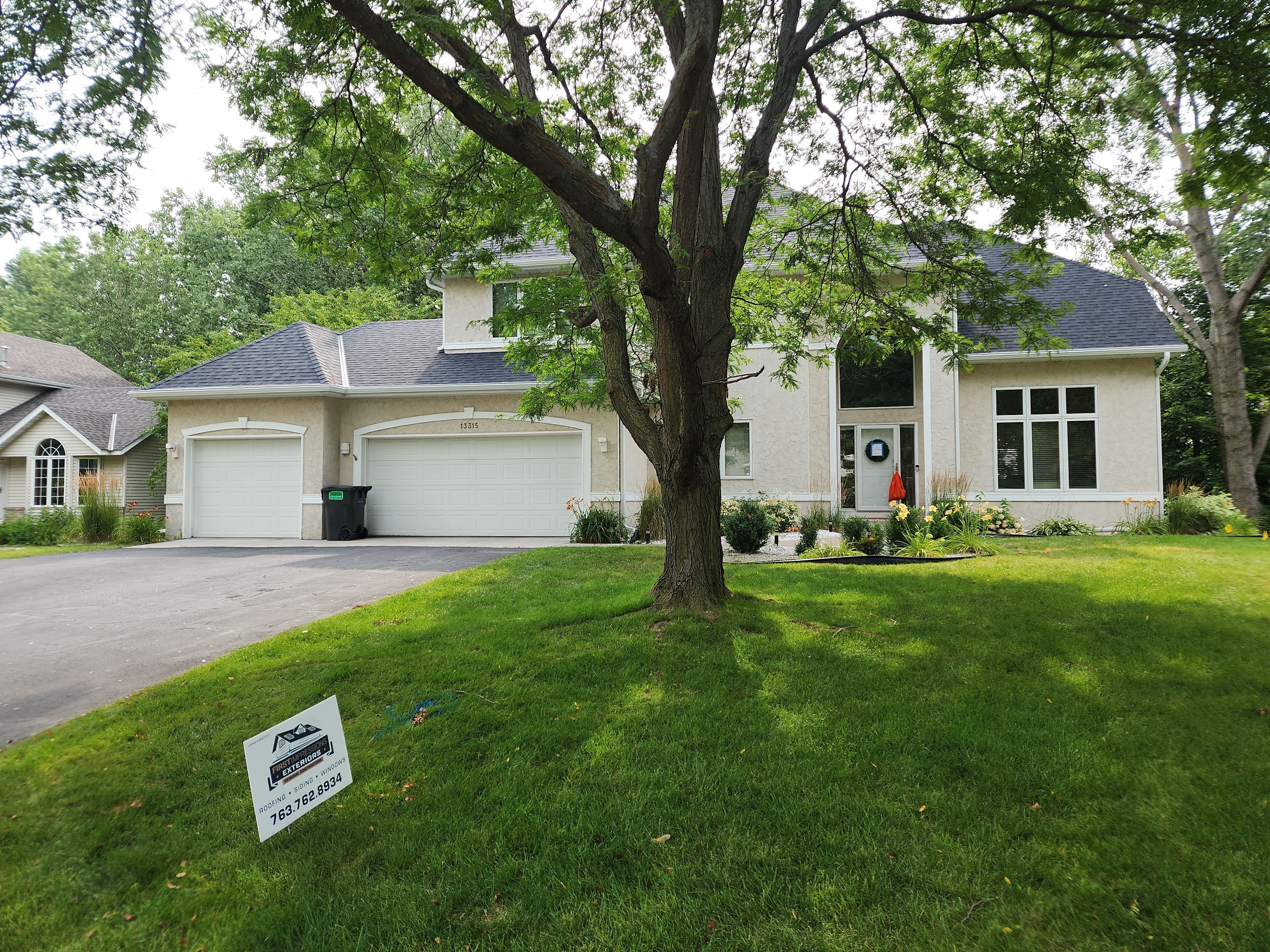 Roof & Gutter Replacement – Plymouth, MN | Owens Corning Duration | Leaf Sentry Gutter Guards by First Impressions Exteriors