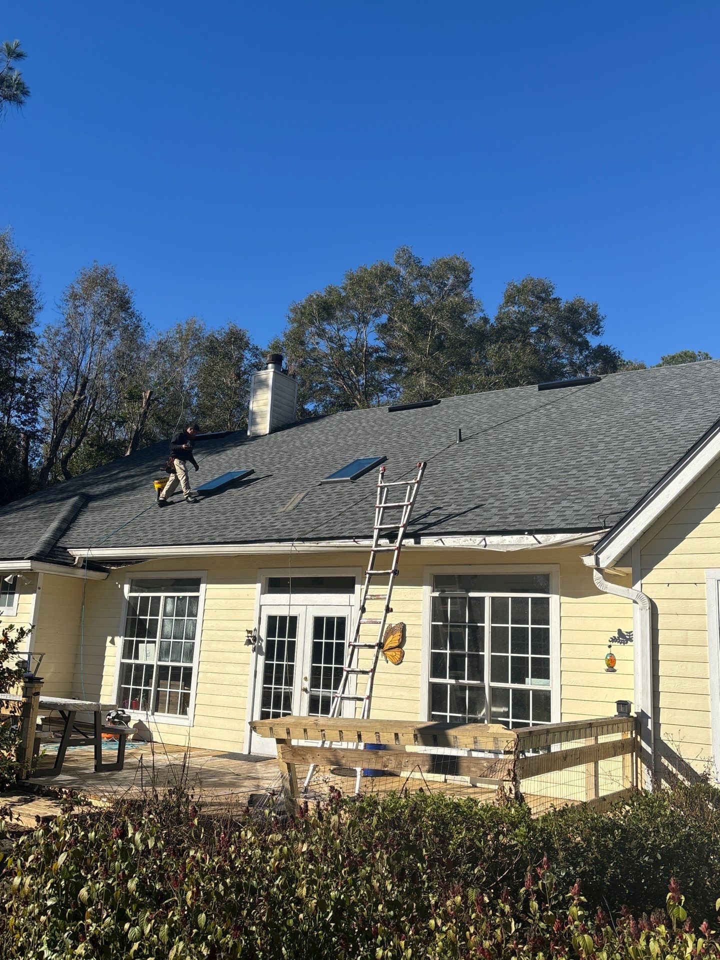 Reroof in Gainesville, Florida by Brehm Roofing