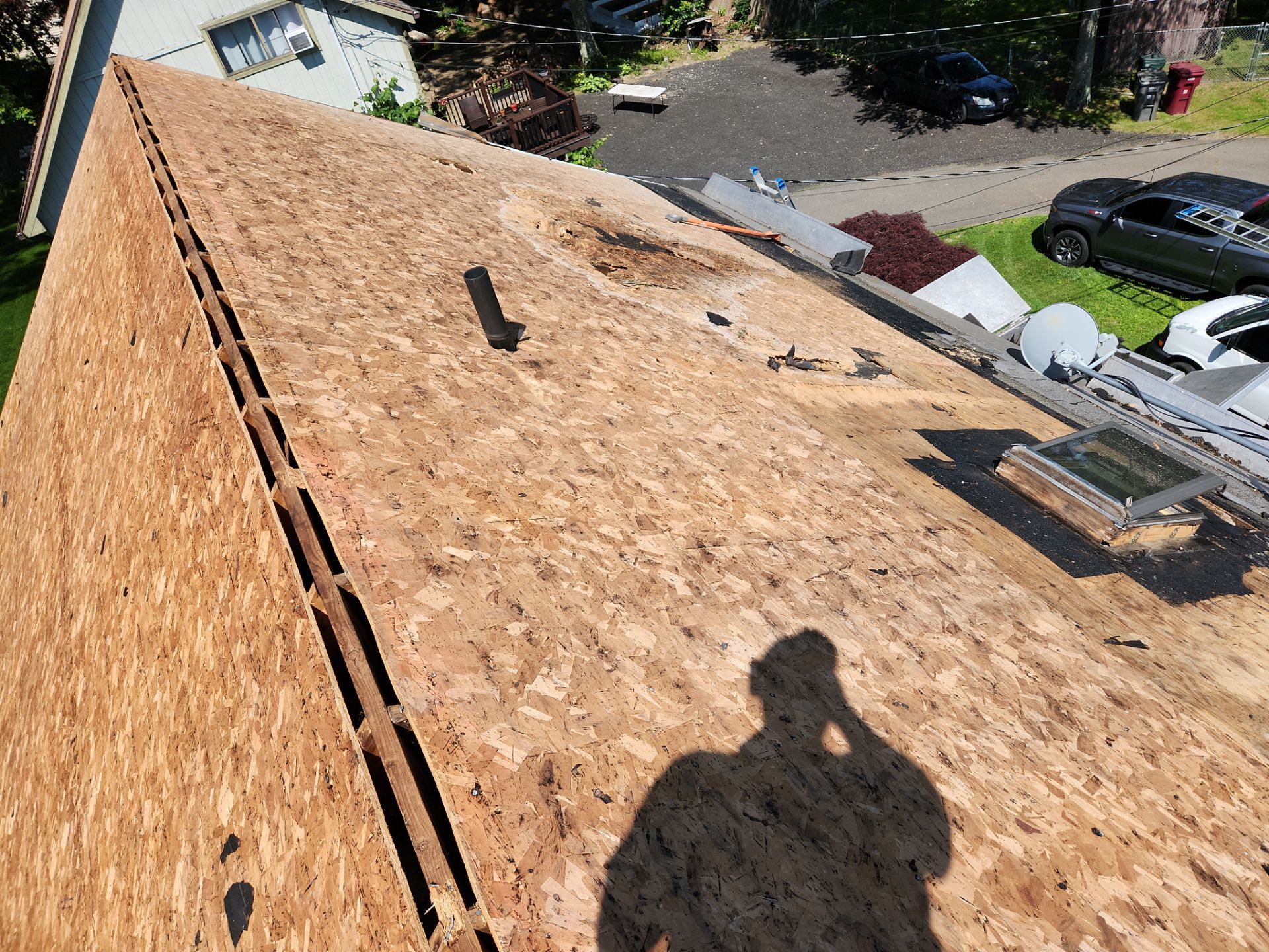 Residential Roofing Installation using Owens Corning TruDefinition Duration - Estate Gray by A Plus Exterior