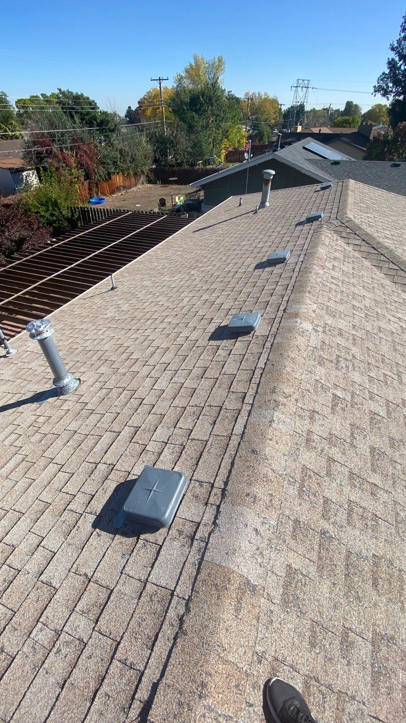 Re-Roof Due to Hail Storm  by Black Belt Roofing 